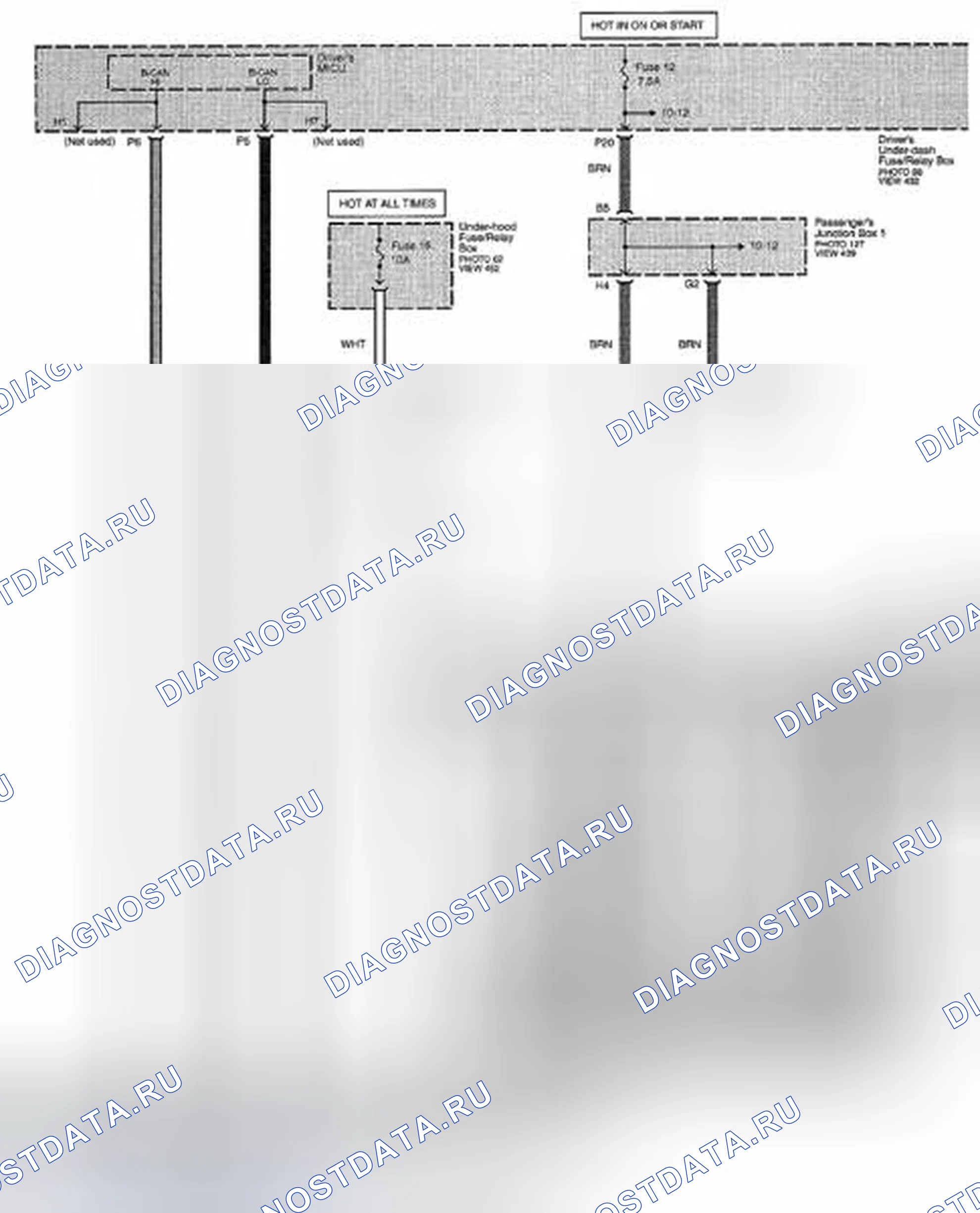 Рис. 307: Принципиальная схема DPMS (стр. 143-4). Acura ZDX I