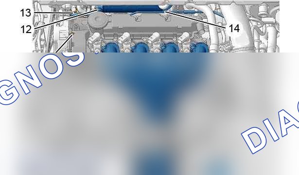 Снятие - установка: распределитель впускного воздуха — b1dp258d. Citroen C8 I