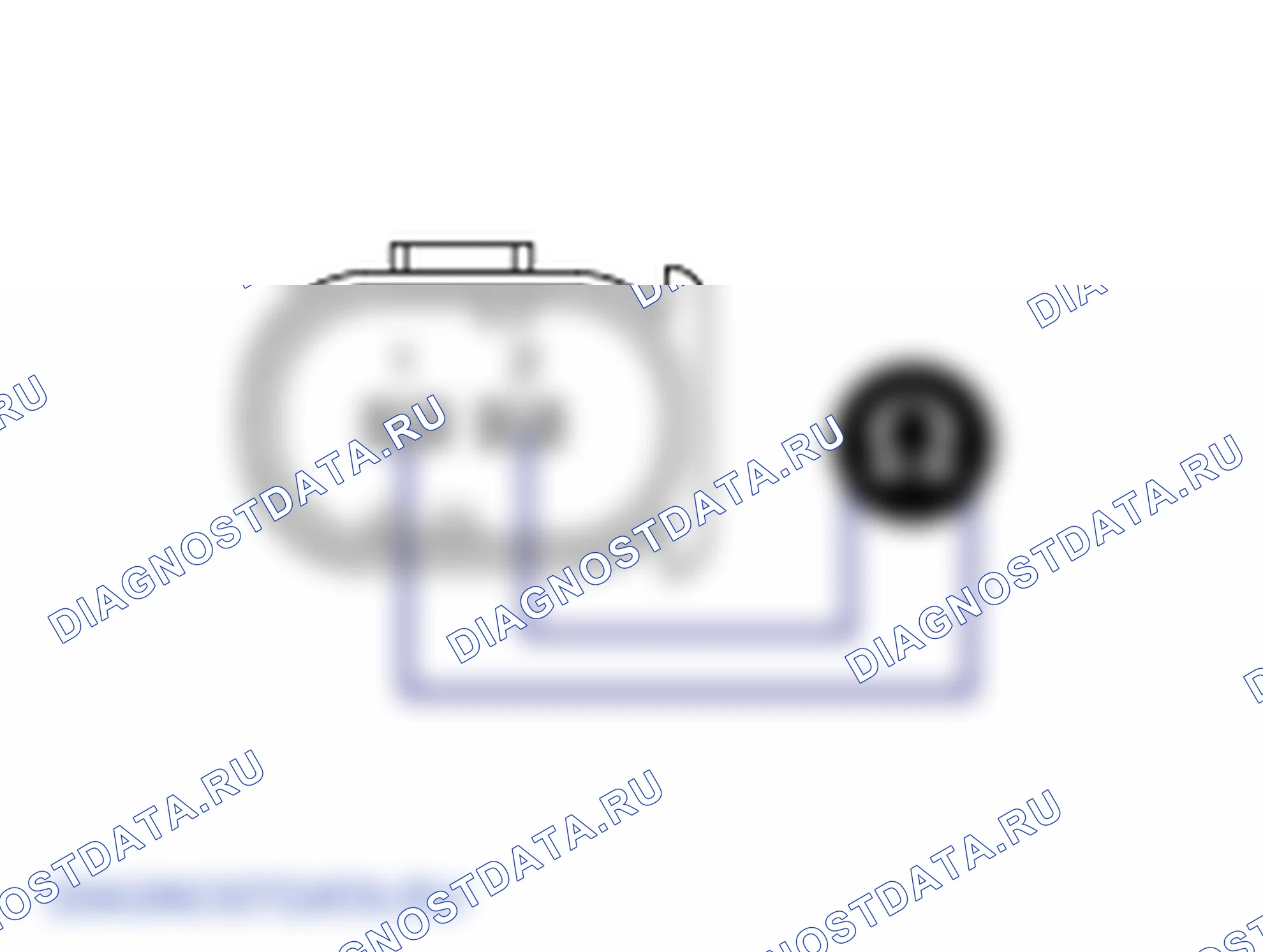 Проверка компонента — P0489. Hyundai Santa Fe CM