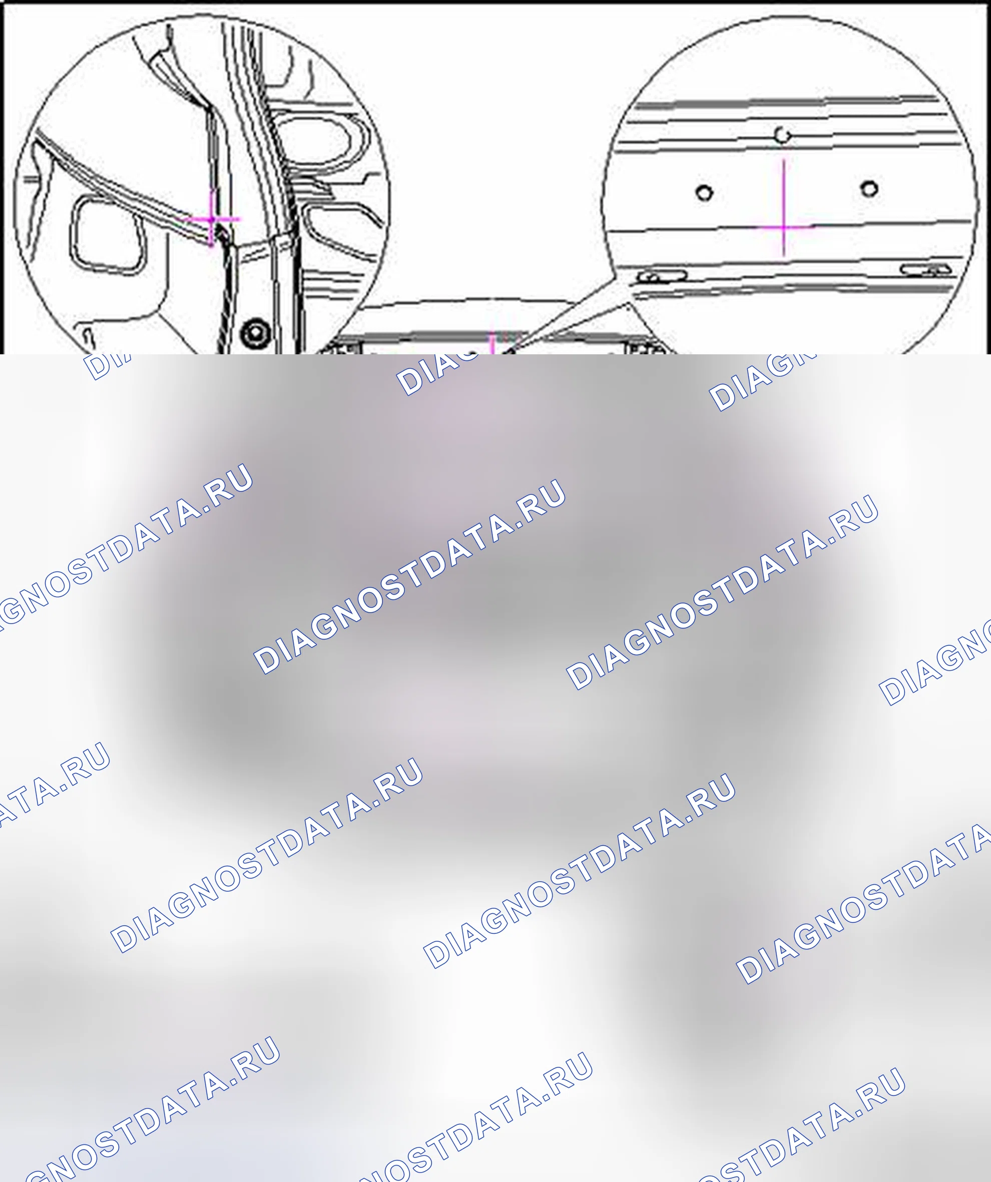 Рис. 55: Кузов задний, вагон. Volkswagen Passat B6