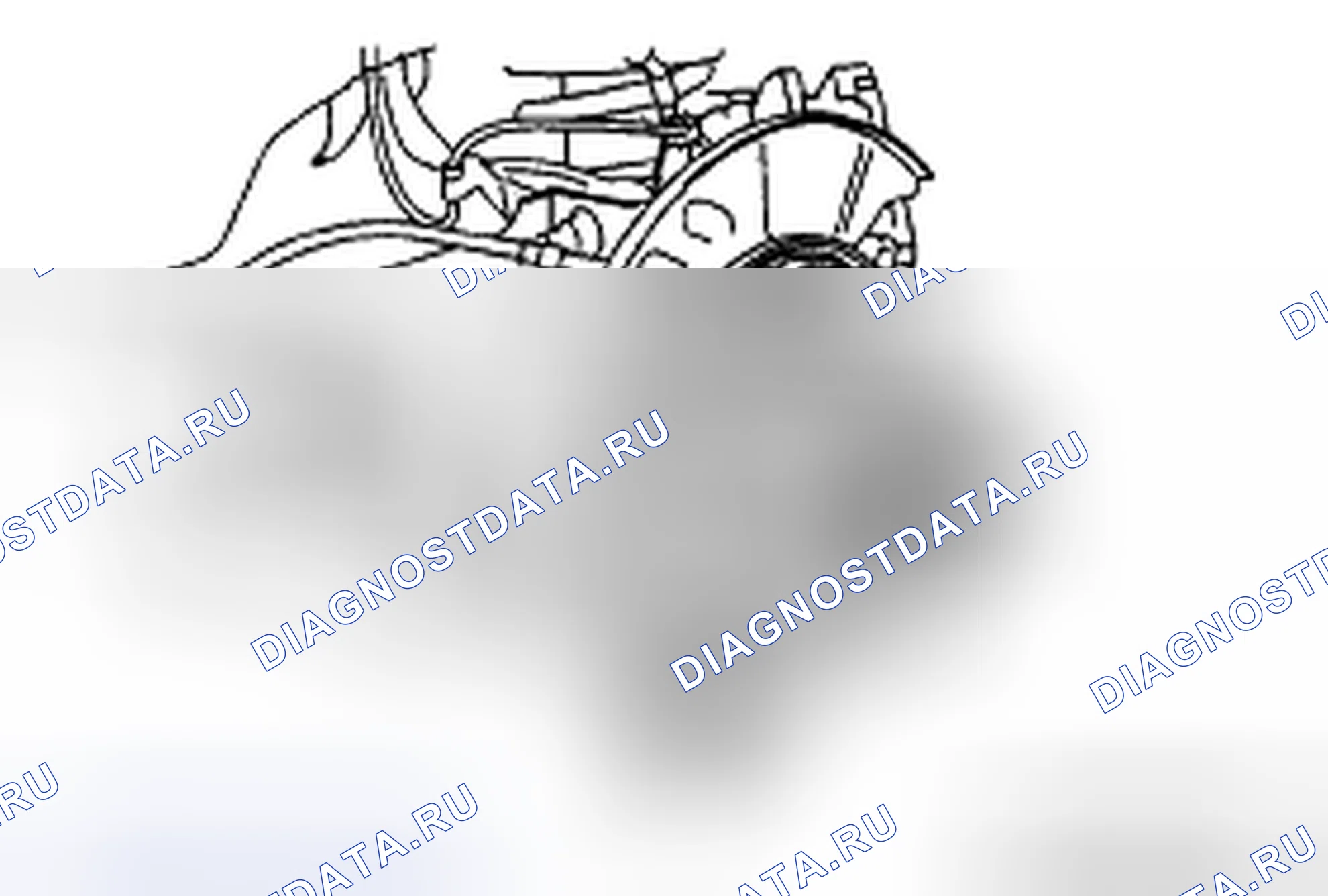 Рис. 2: Проверка чрезмерного люфта подшипника колеса. Mazda CX-9 I