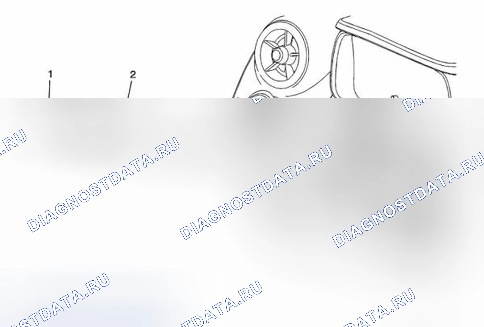 Рис. 26: Замена рулевого вала (N40). Buick Encore I