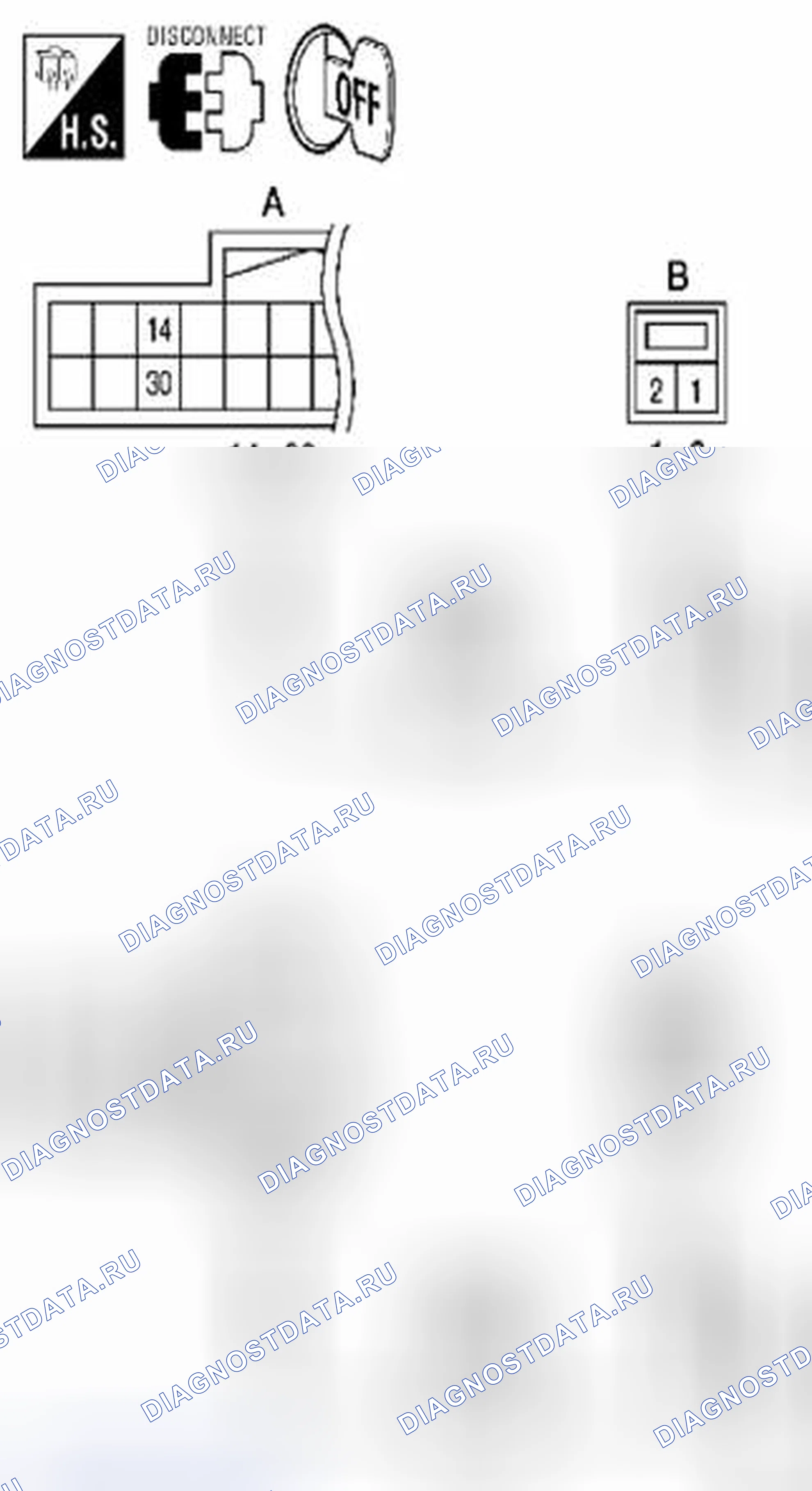 Рис. 57: Процедура диагностики. Suzuki Equator I