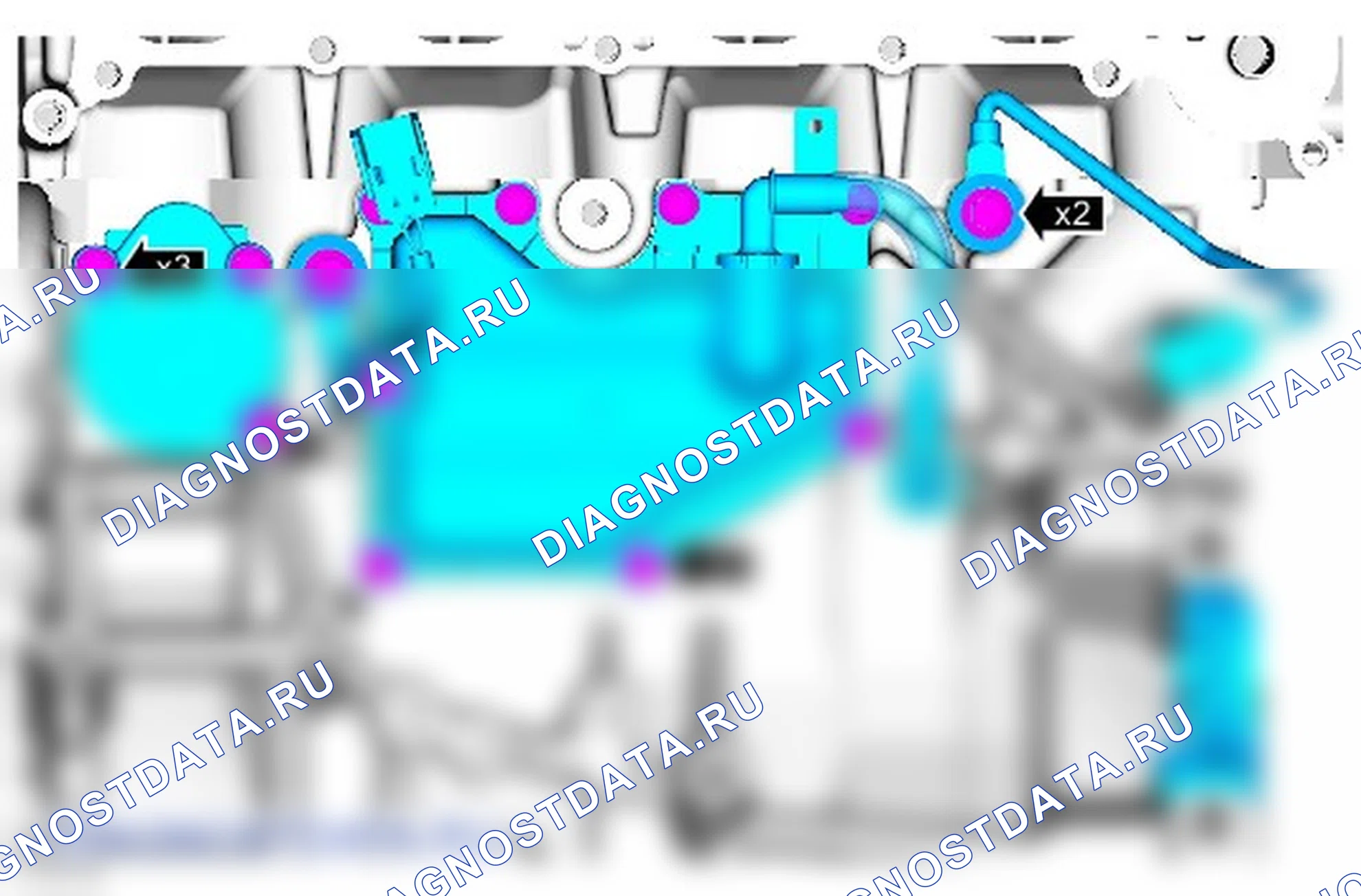 Разборка двигателя. Ford Mondeo V