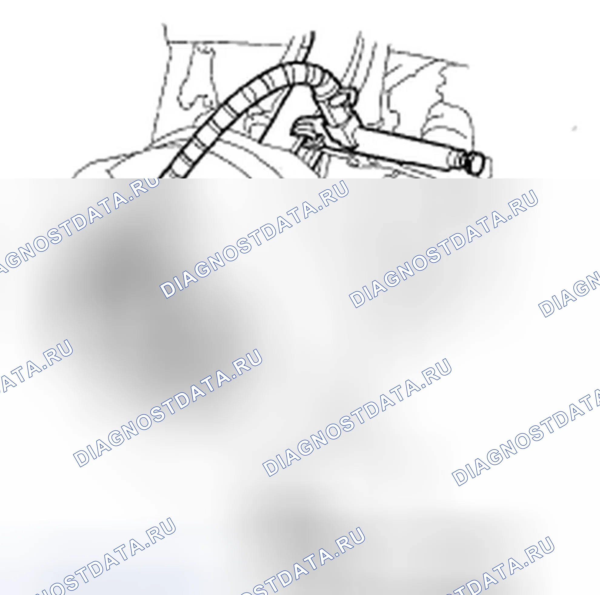 Рис. 8: Проверка люфта конца подшипника колеса. Acura TSX I