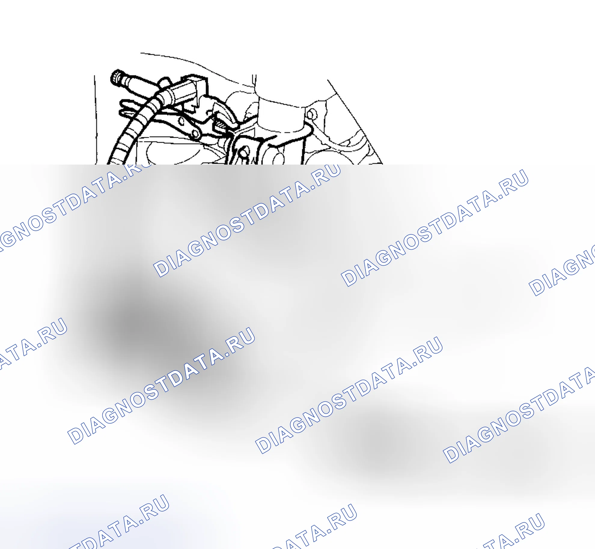 Рис. 16: Проверка люфта конца подшипника колеса. Acura RSX I