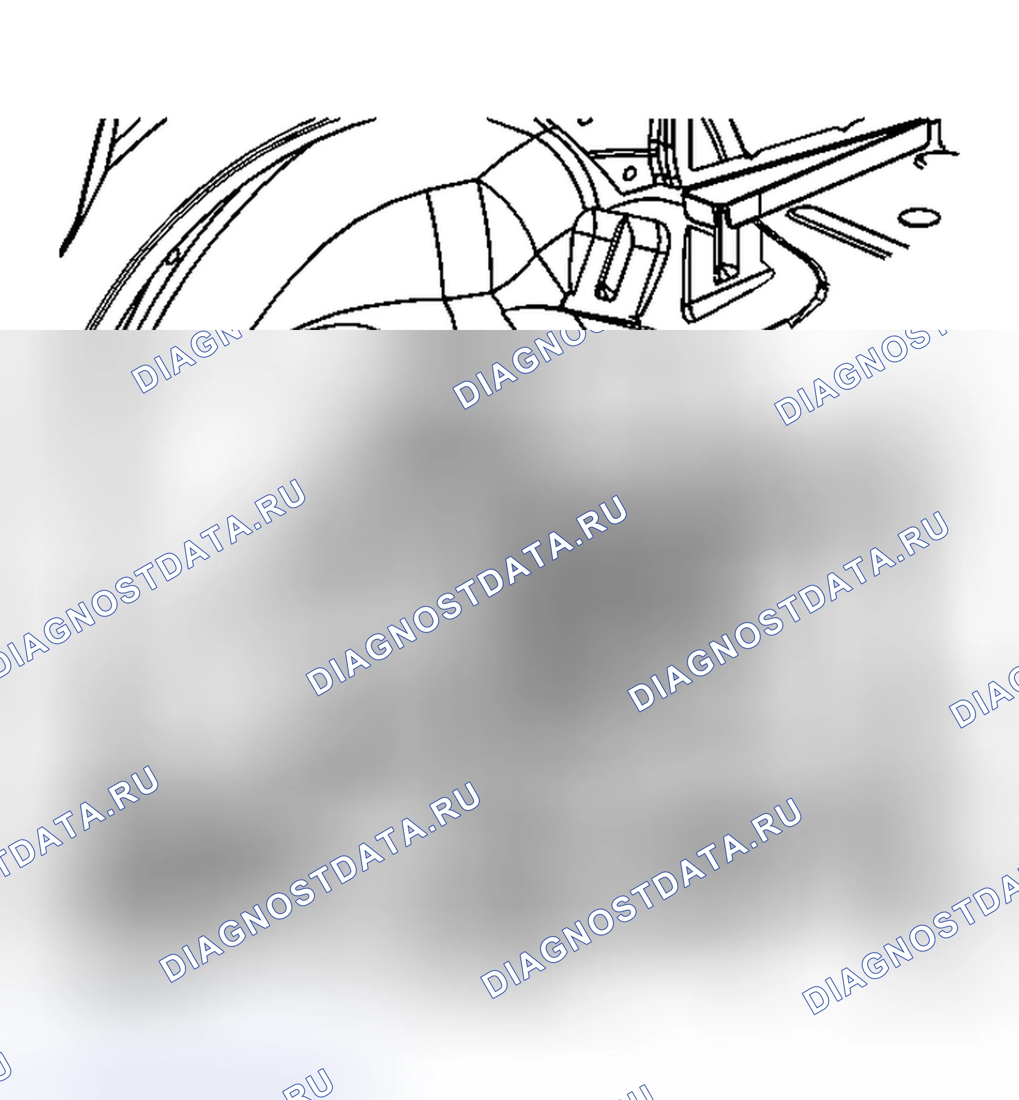 Рис. 17: Порядок демонтажа. Pontiac G6 I