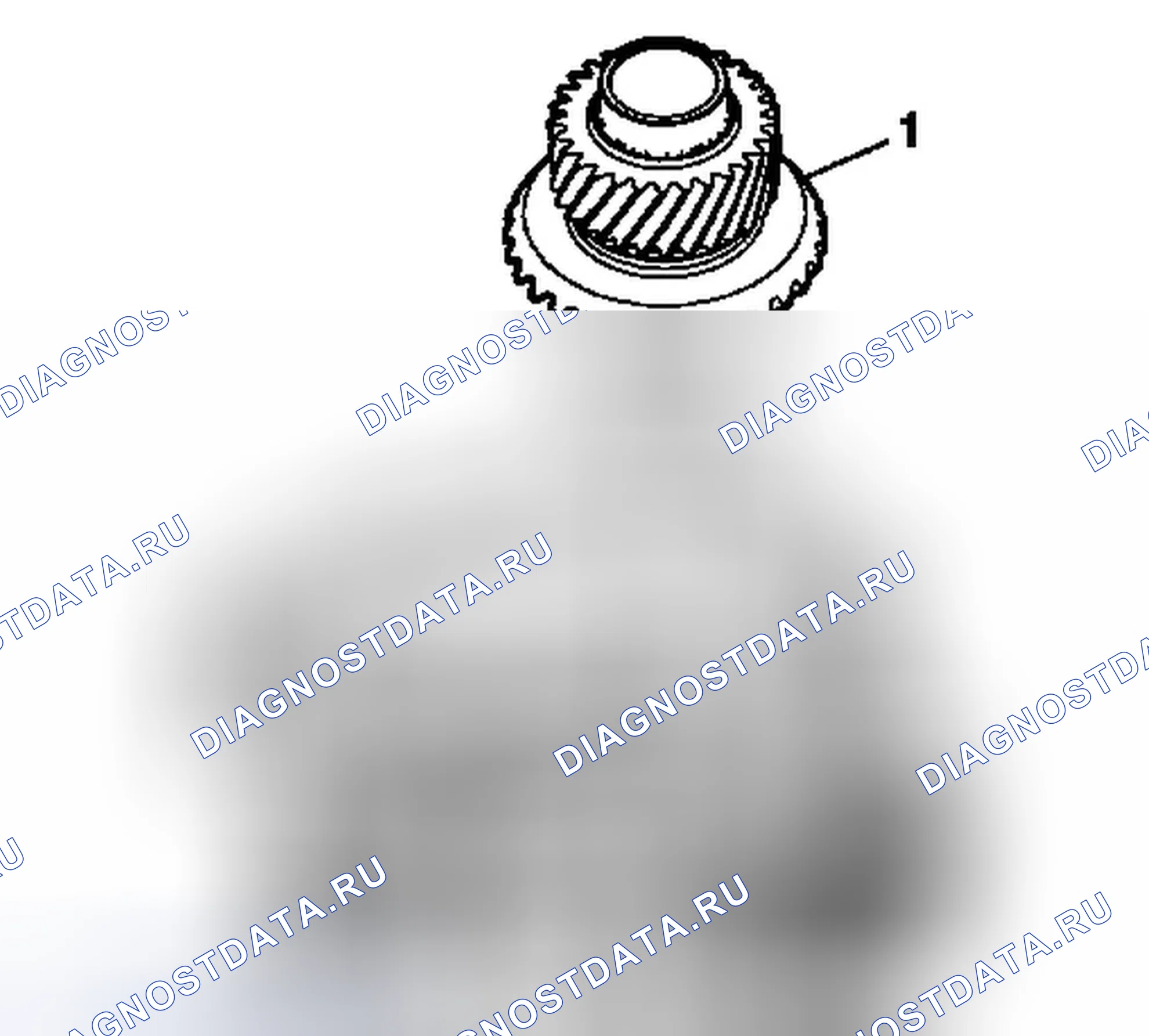 Рис. 5: Демонтаж промежуточного вала. Buick LaCrosse II