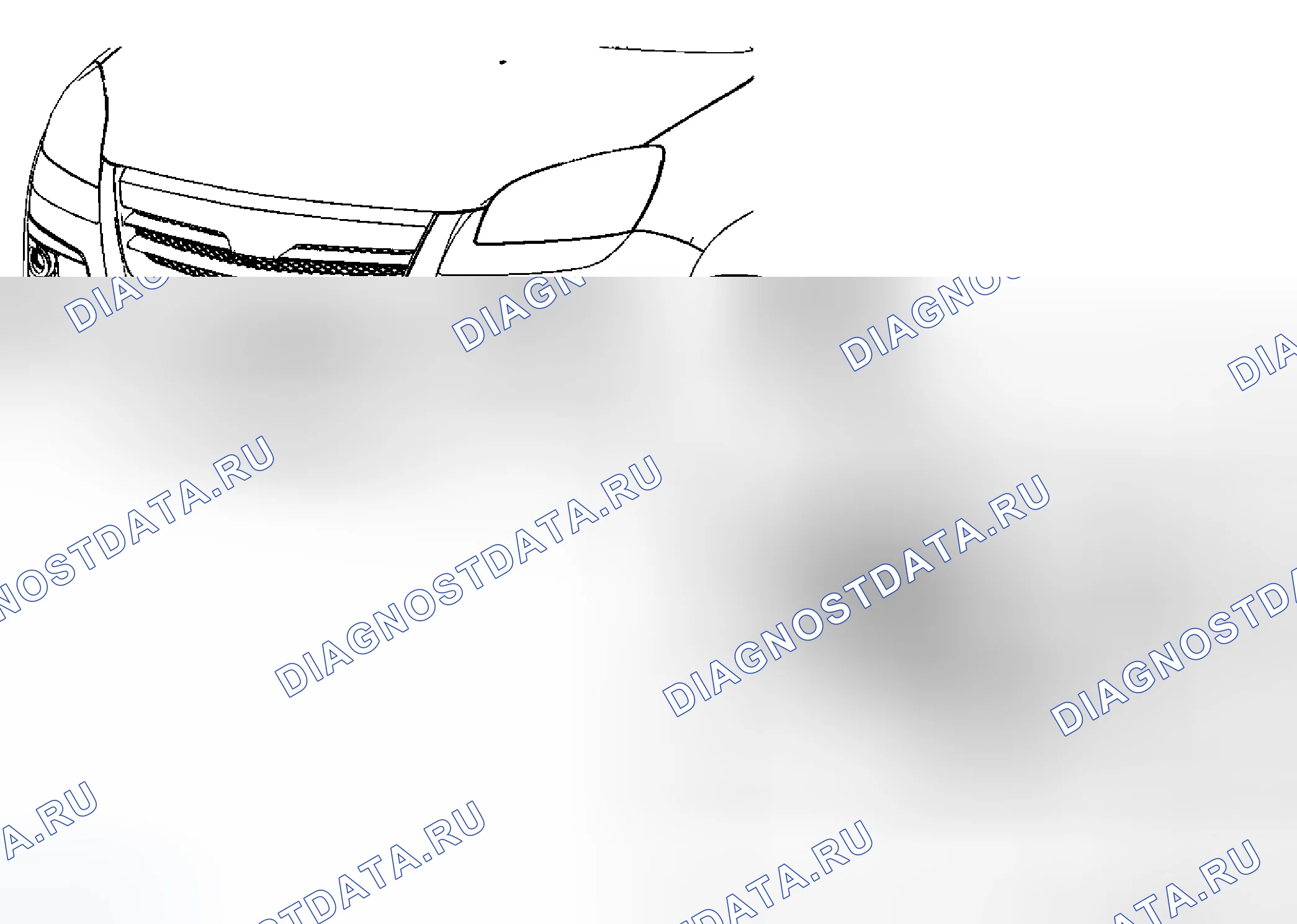 Рис. 83: Замена лампы передней противотуманной фары (OUTLOOK). Chevrolet Traverse I