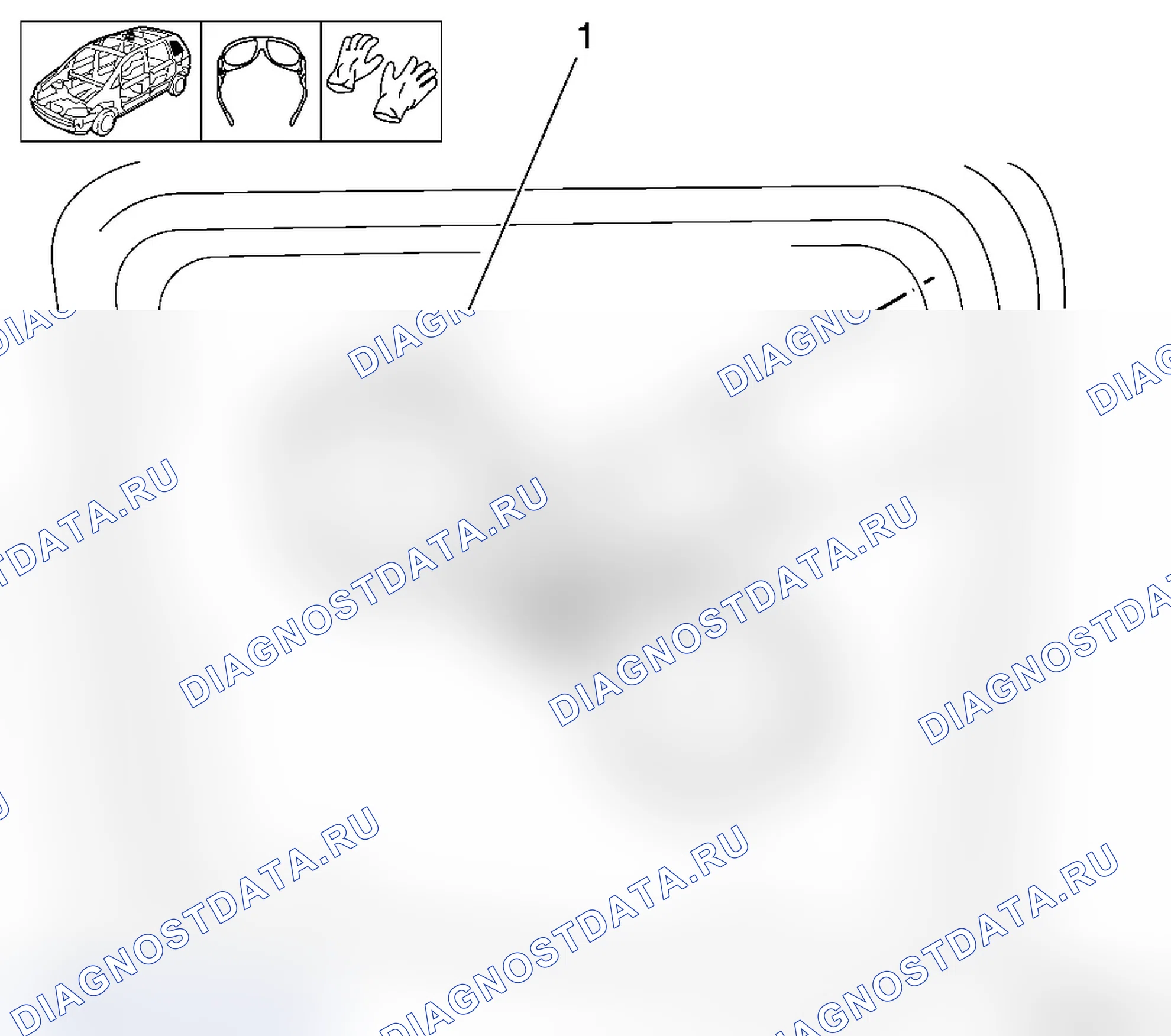 Заменить боковое окно (неподвижное) (F06 / F25) (BO-46974). Opel Combo C