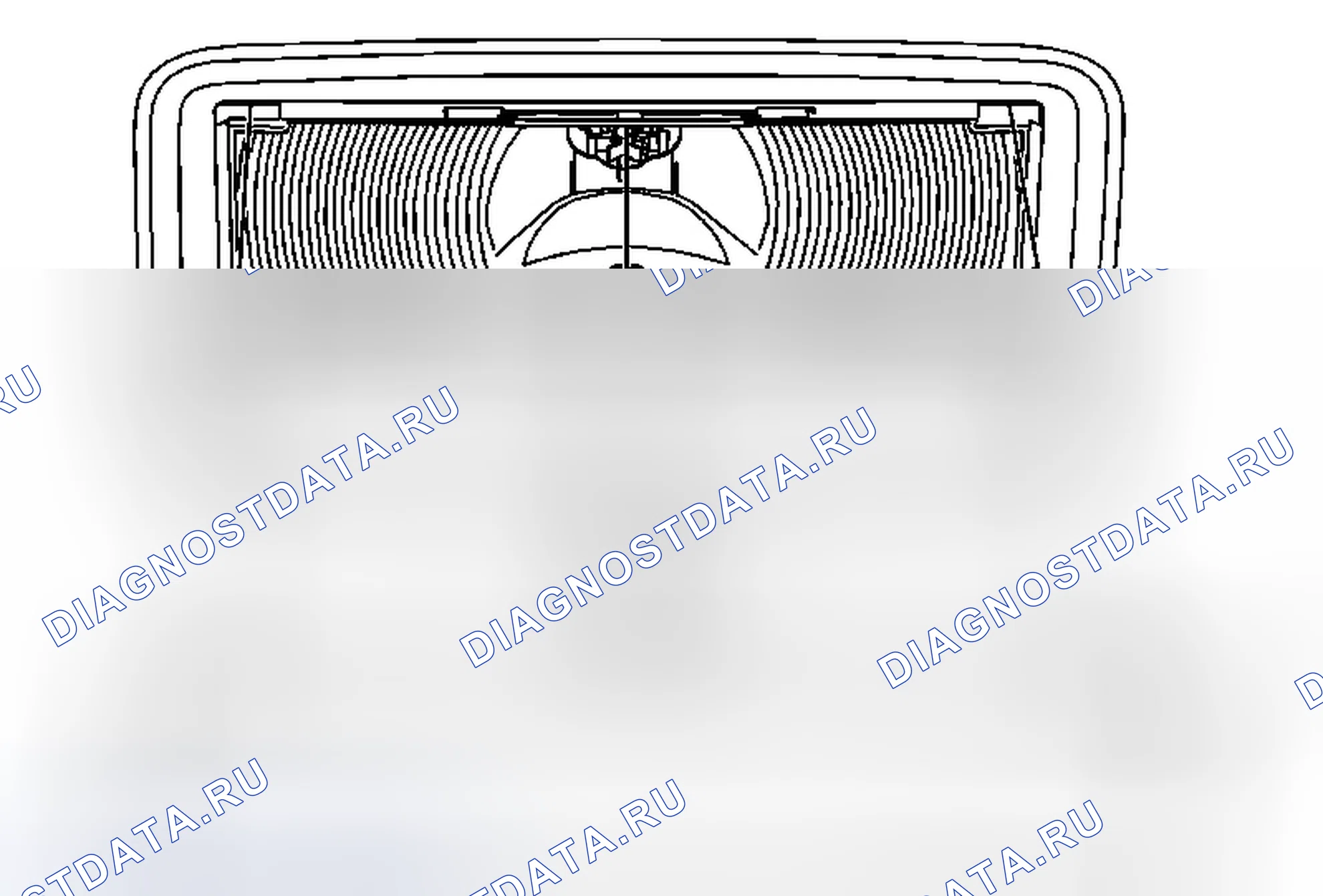 Рис. 19: Замена лампочки вежливости. Chevrolet Equinox II