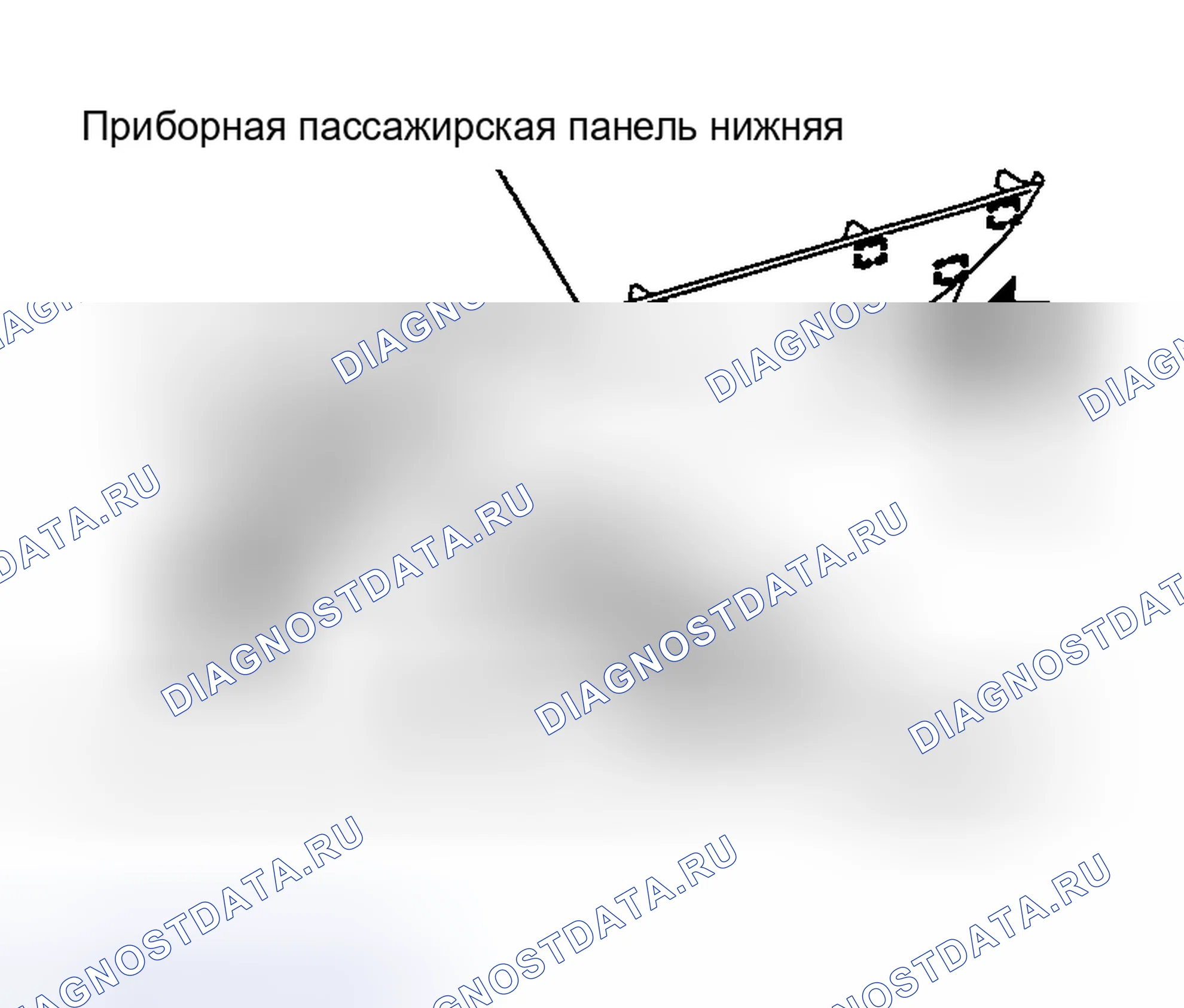 Рис. 15: ПРИБОРНАЯ ПАССАЖИРСКАЯ ПАНЕЛЬ НИЖНЯЯ. Nissan 350Z I