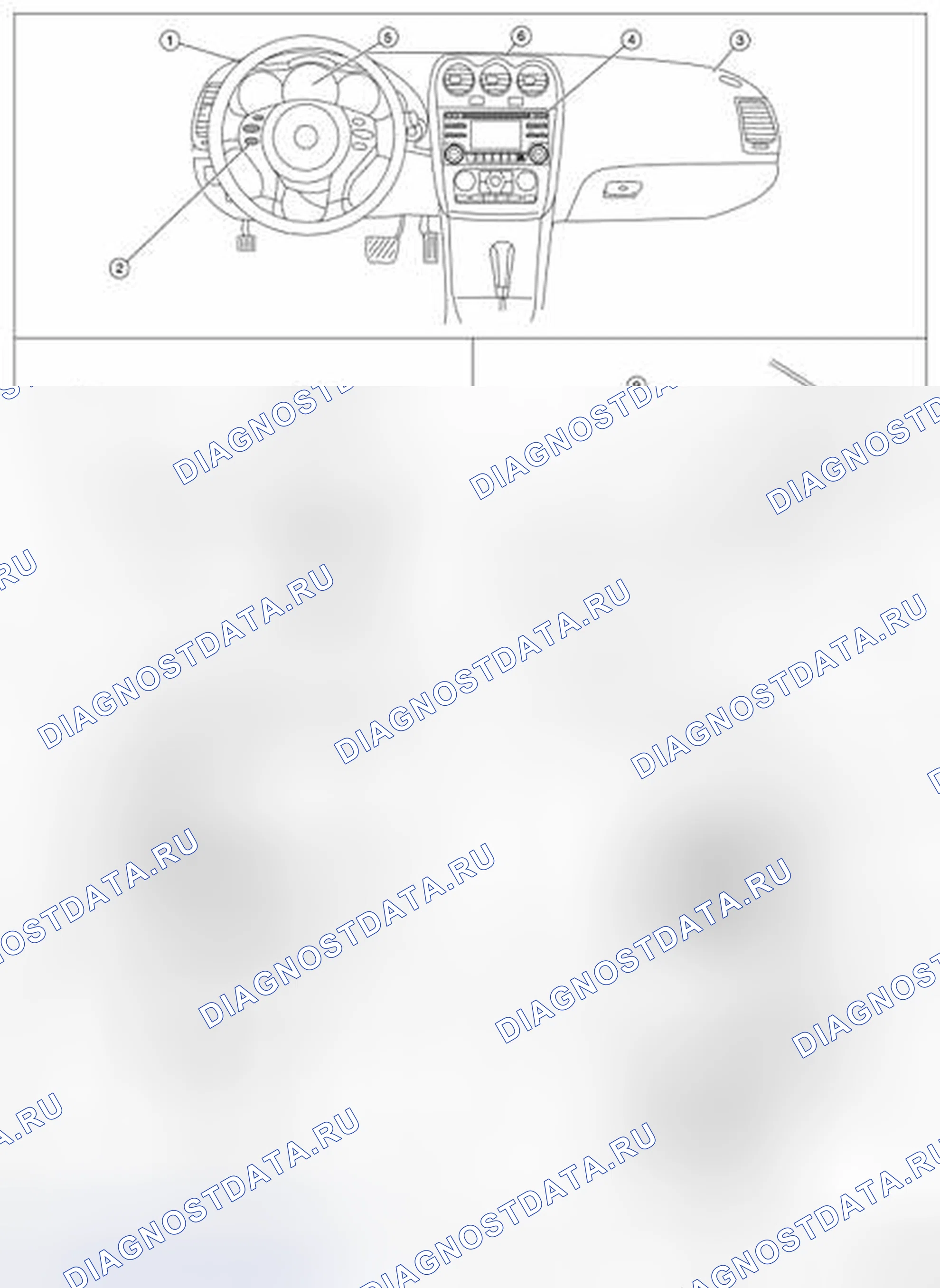 Рис. 415: Расположение компонентов. Nissan Altima L33