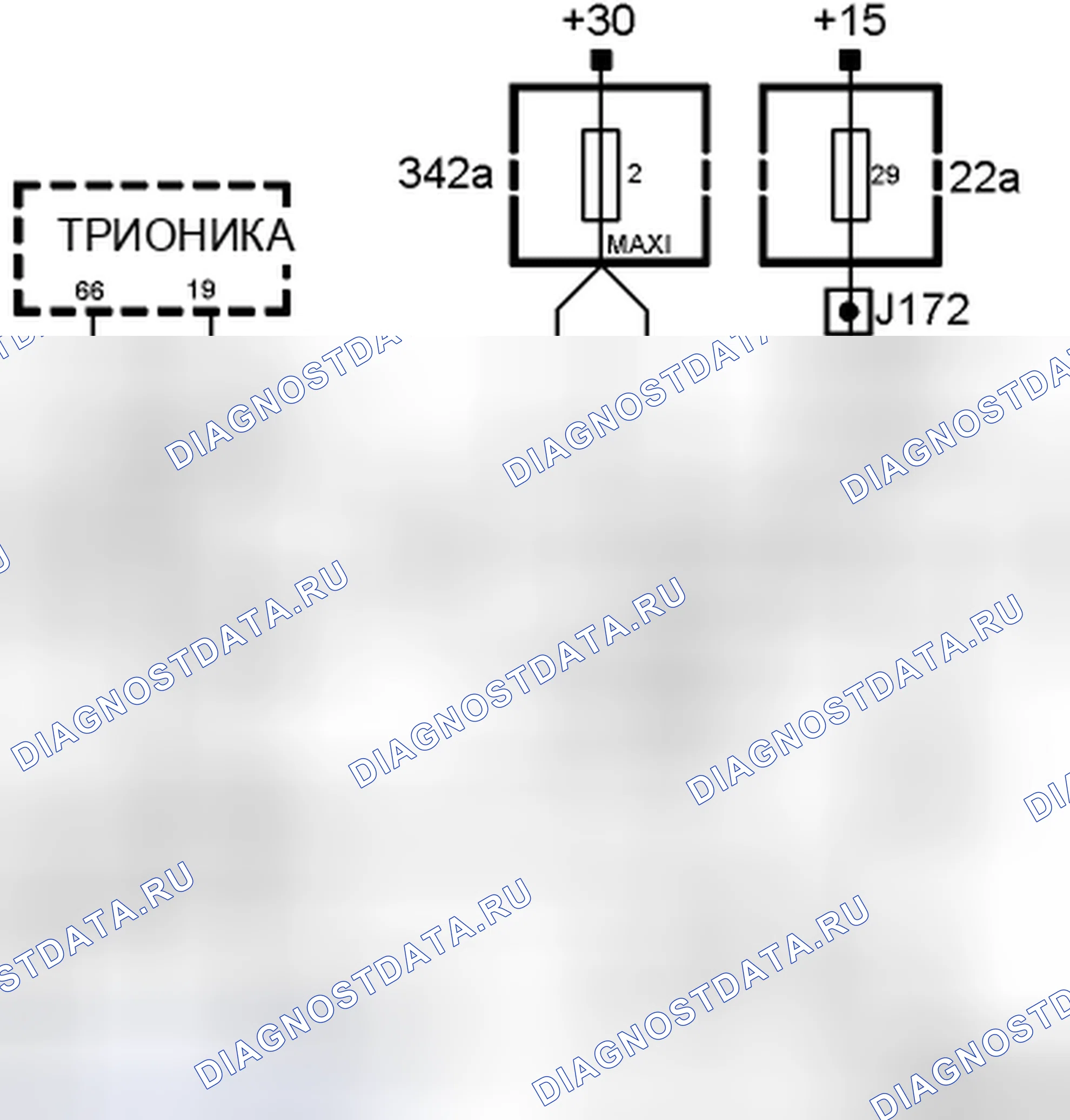 Рис. 33: Проверка жгута проводов. Kia Picanto III