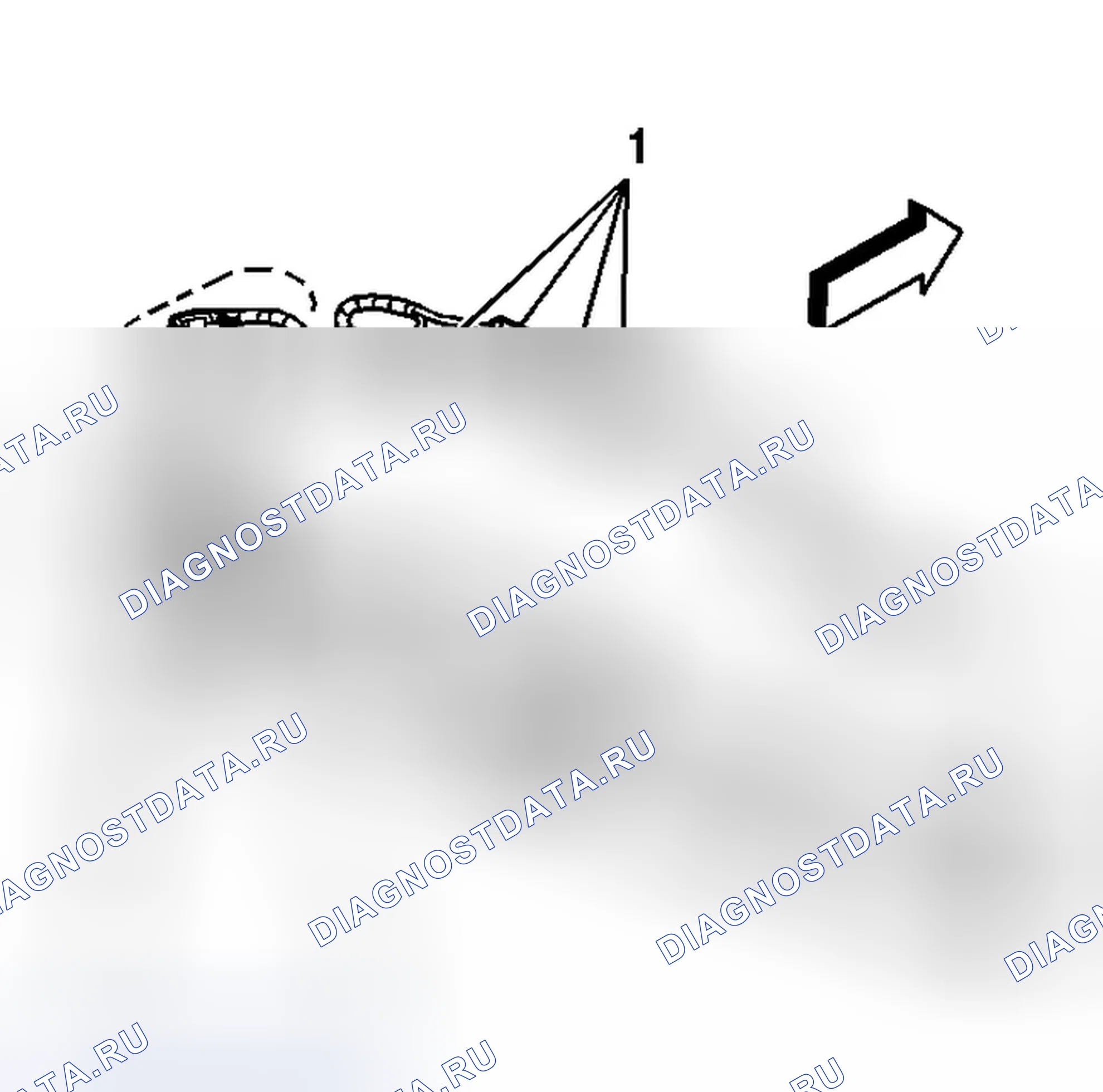 Рис. 33: Порядок демонтажа. Cadillac CTS I