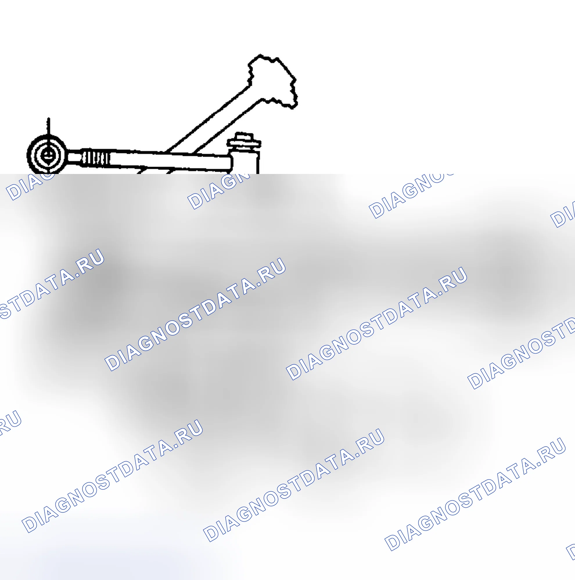 Рис. 14: Задняя подвеска (GS300, GS430 и xtegx2) IS300. Lexus RX I