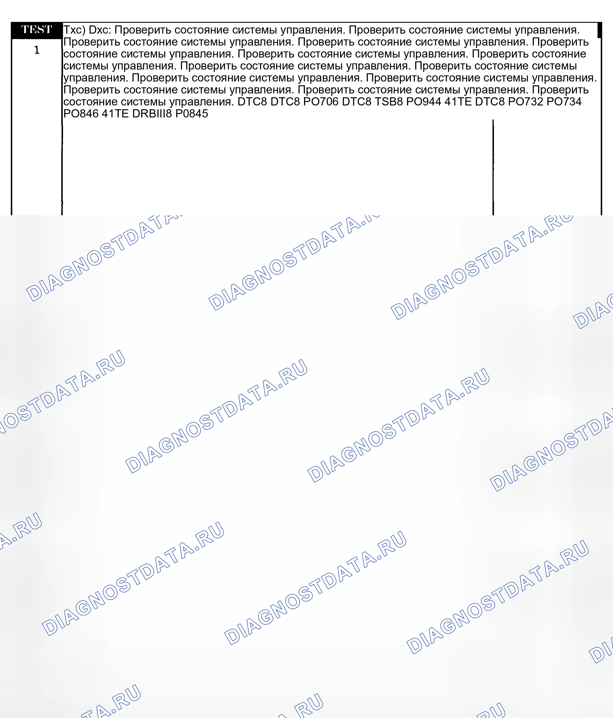 Рис. 684: Диагностические процедуры. Dodge Grand Caravan IV