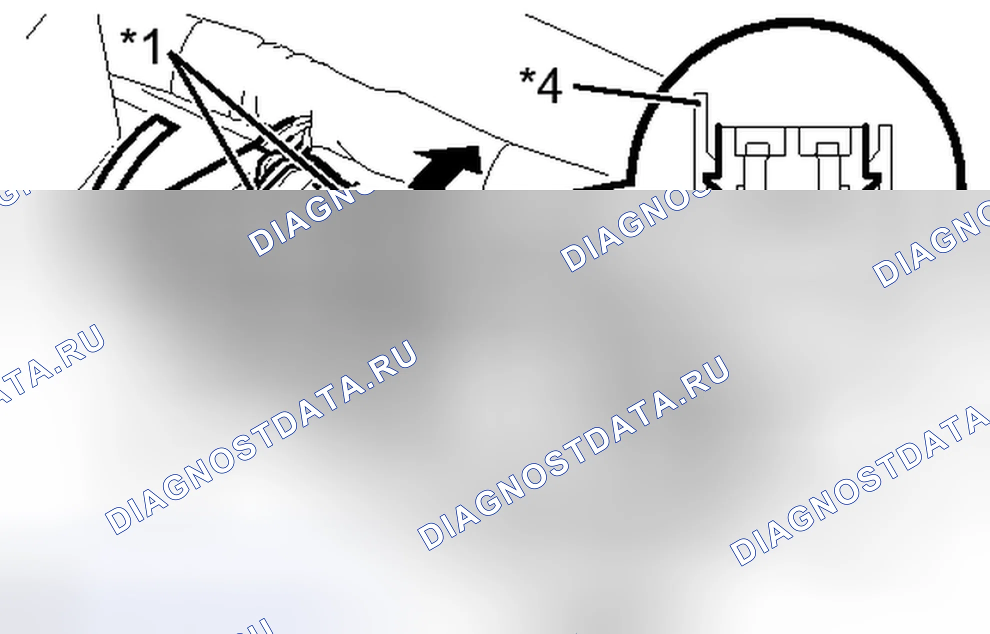 Рис. 2: ДЕМОНТАЖ. Lexus HS I