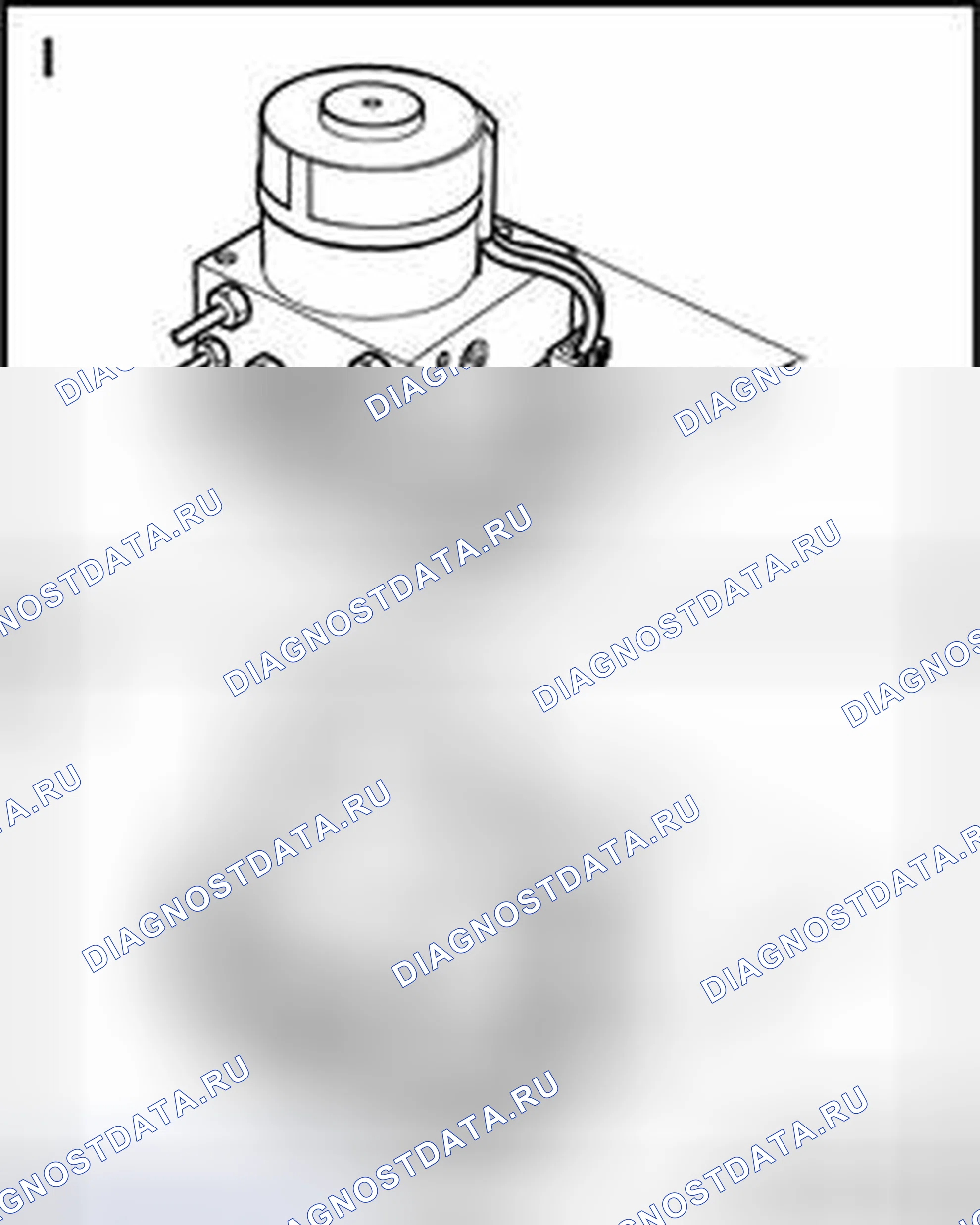 Рис. 74: Отличительные особенности ABS ITT Mark 20 Ie и ABS- / EDL-систем. Volkswagen Golf Mk4