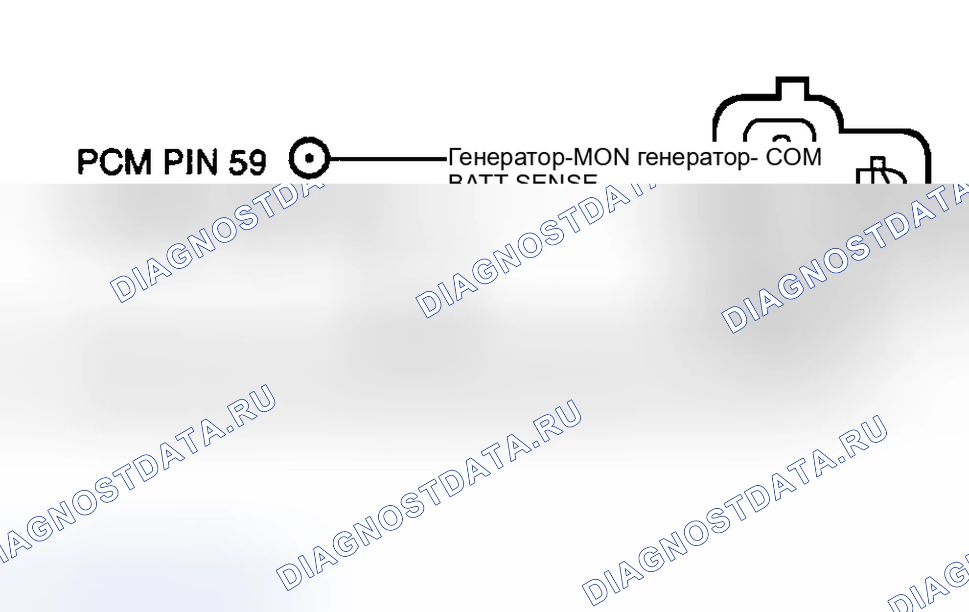 Рис. 69: Диагностические процедуры. Mazda Tribute I