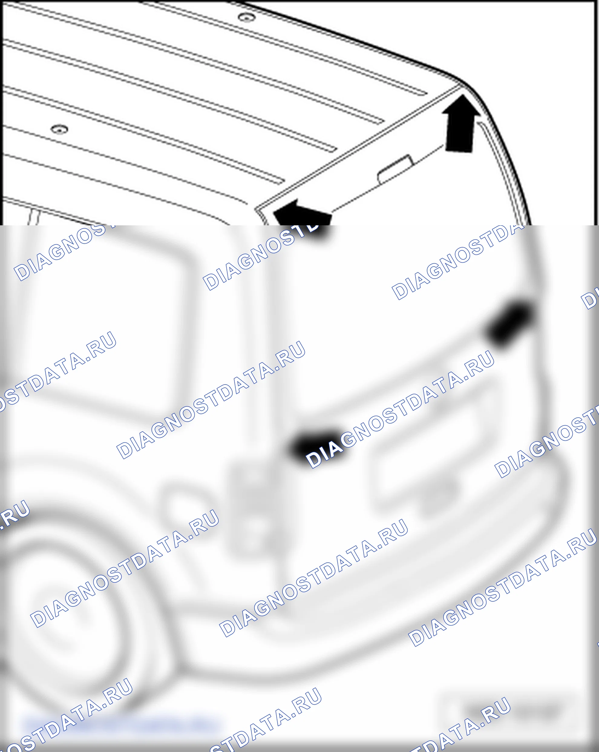 Дверь багажного отсека. Volkswagen Caddy Iii
