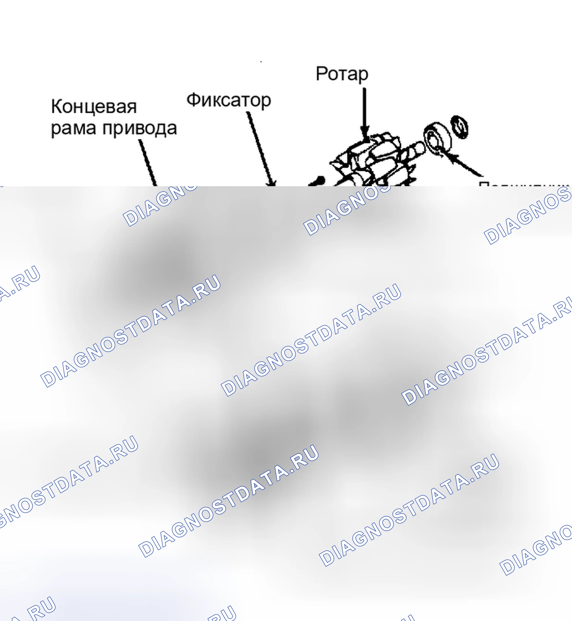 Рис. 1: Разнесенный вид генератора Nippondenso. Chevrolet Nova V