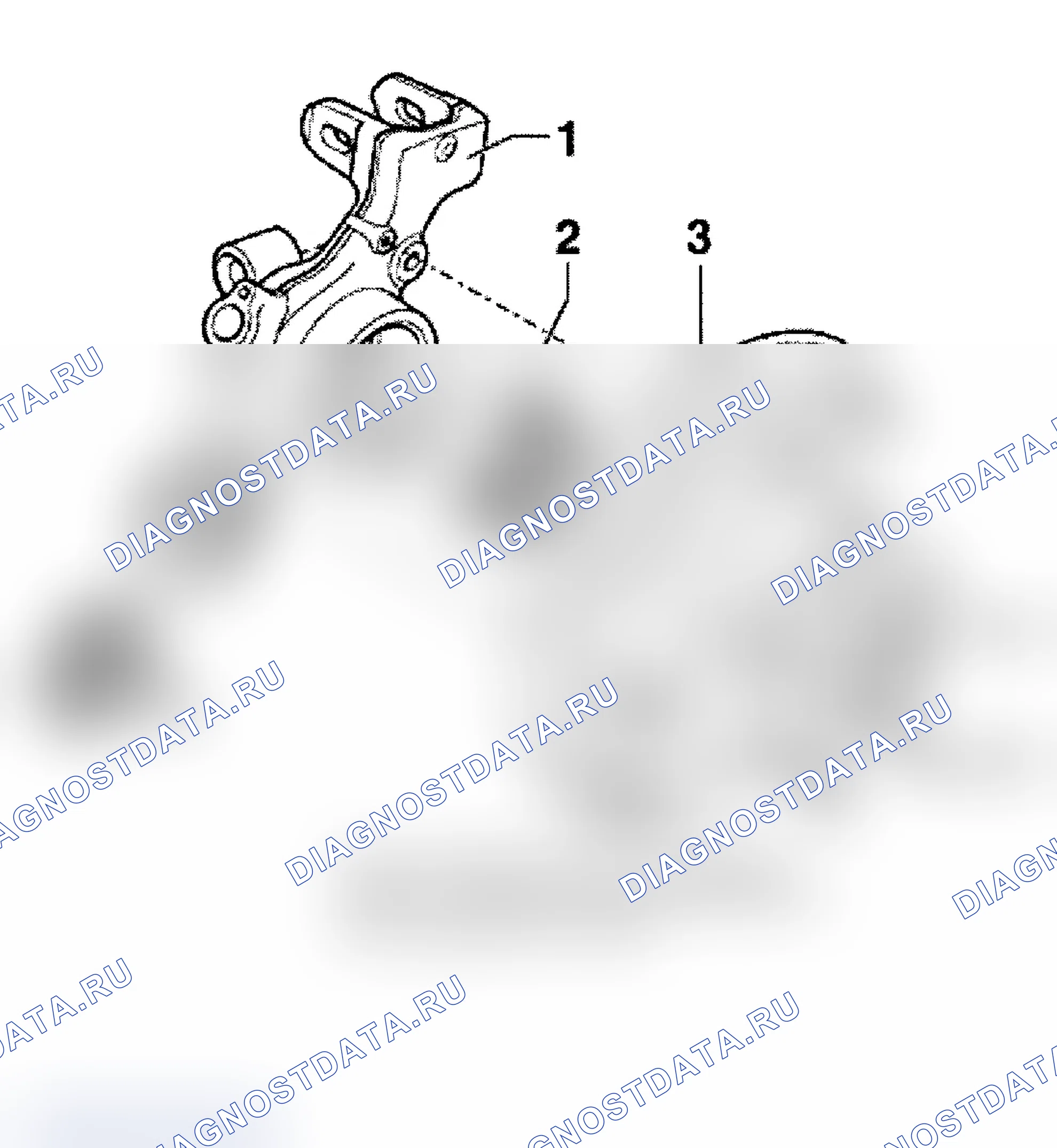 Рис. 19: Разборка и сборка (корпус подшипника колеса удален). Audi A4 B6