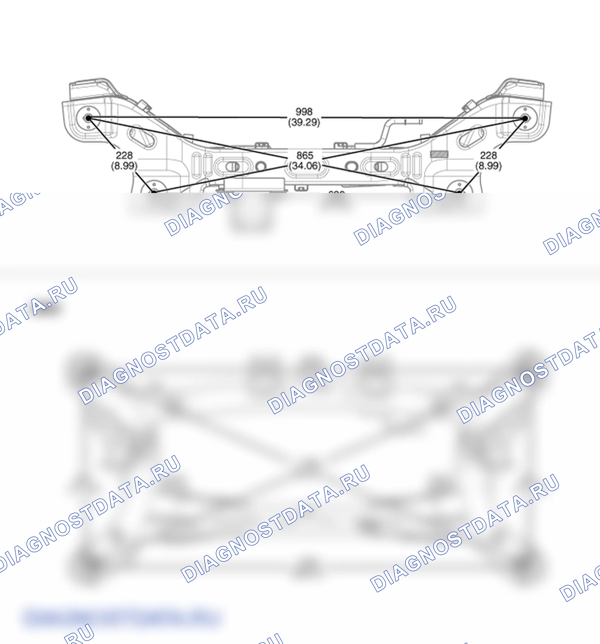 Поперечина. Hyundai Santafe Sport DMA
