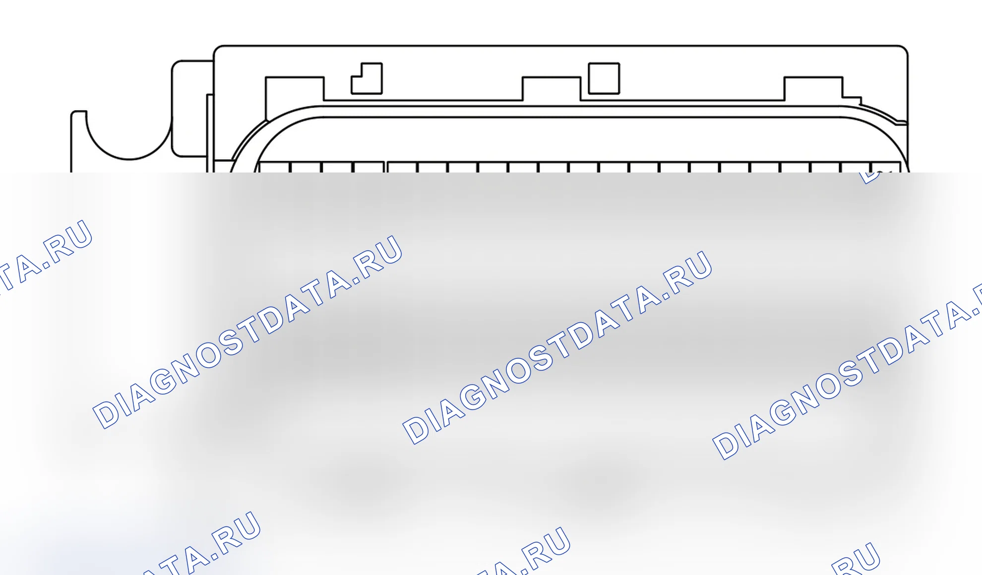 Распиновка разъёма E01b-X02(B) — внешний вид и назначение контактов. Great-Wall King Kong Cannon I
