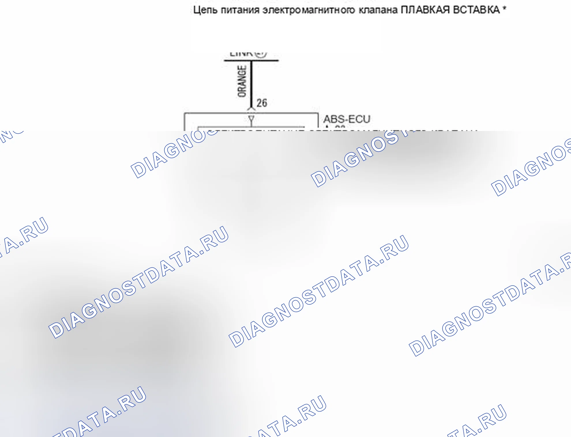 Рис. 135: C2104 расшифровка кода ошибки: неисправность цепи питания. Mitsubishi Lancer Ralliart X рестайлинг