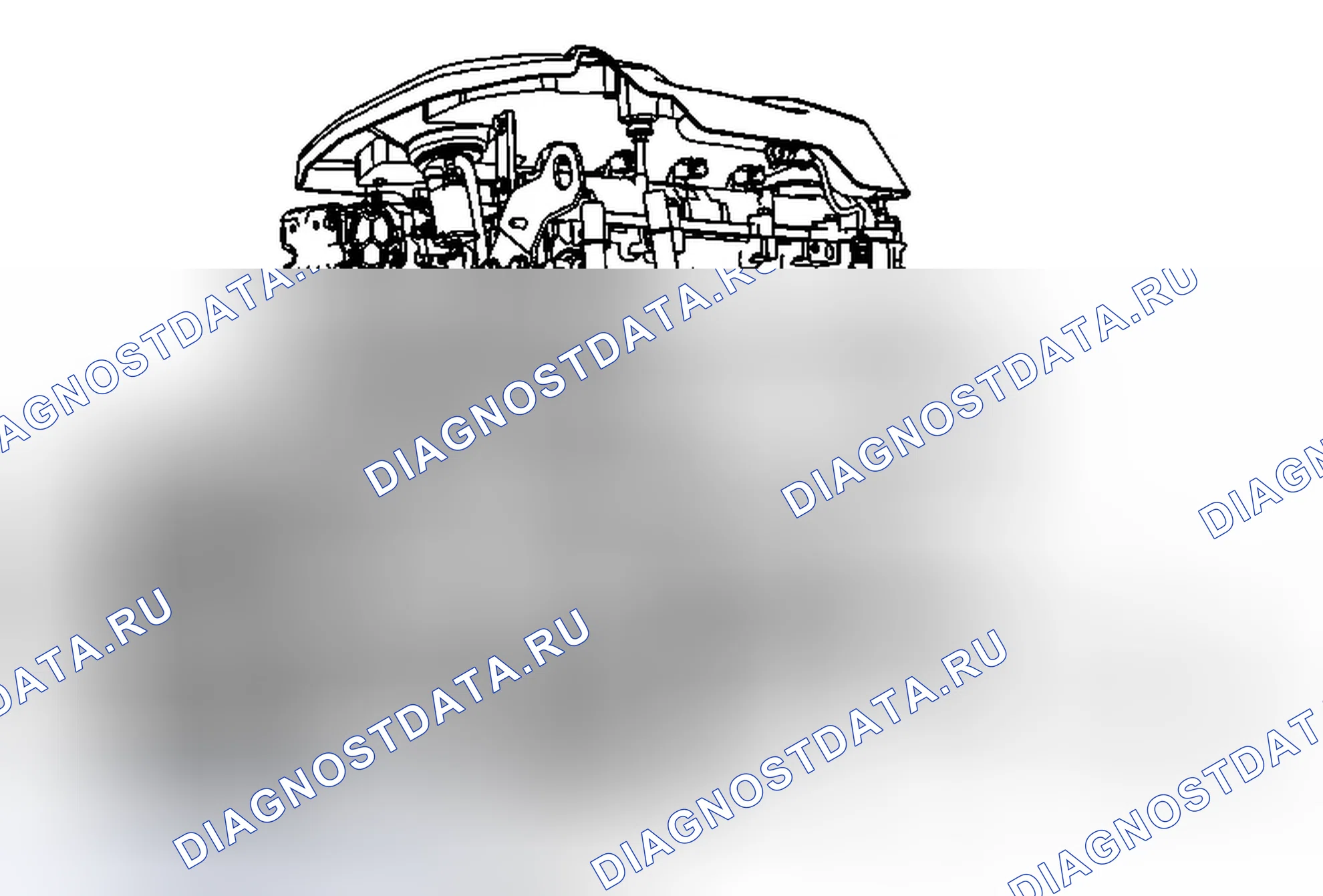 Рис. 4: Замена распорки каталитического нейтрализатора (LEA). Chevrolet Captiva I рестайлинг 2