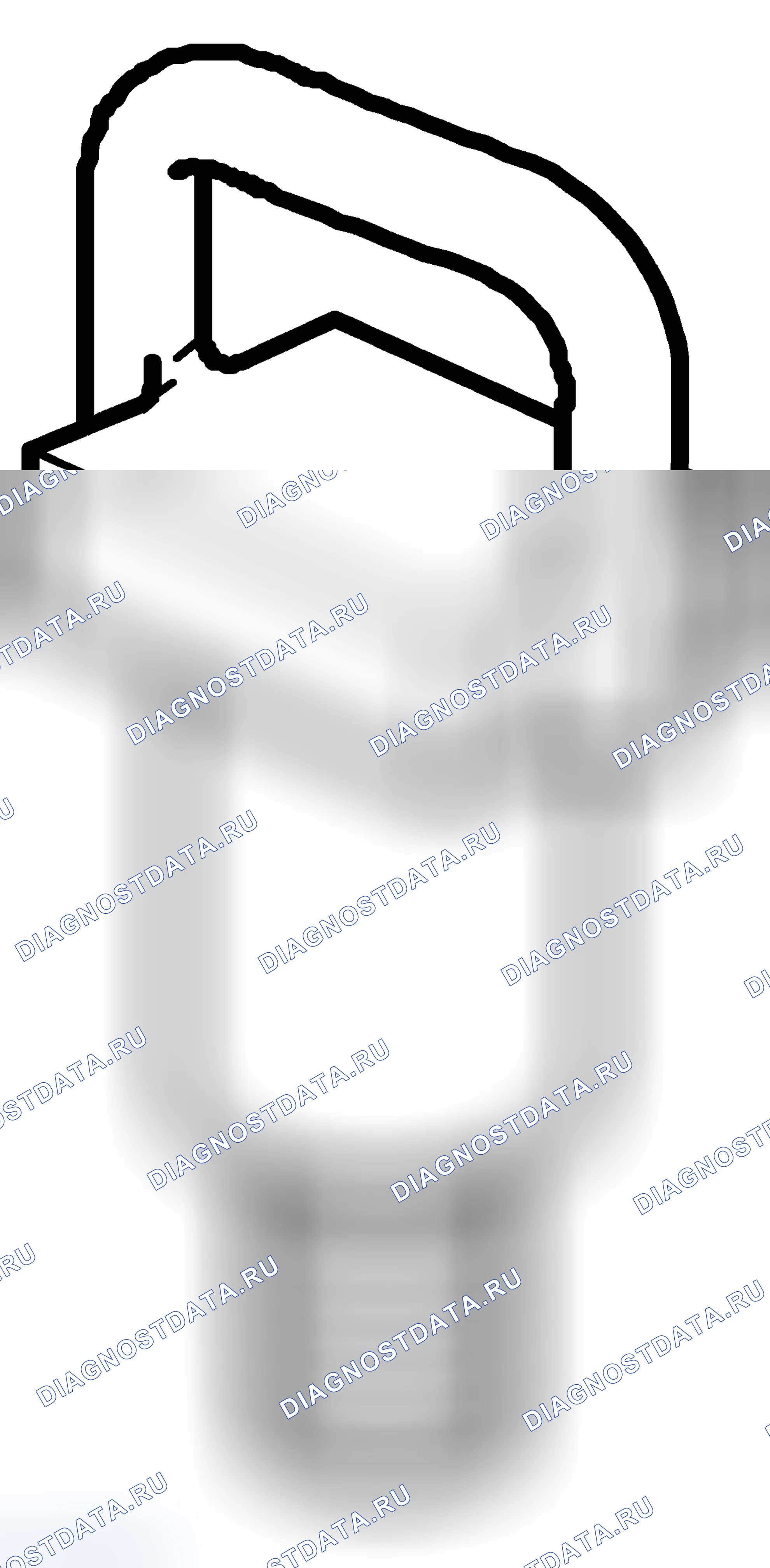 Рис. 255: 87 92 129 Крепежная проушина, съемник (x 2). Kia Picanto II рестайлинг