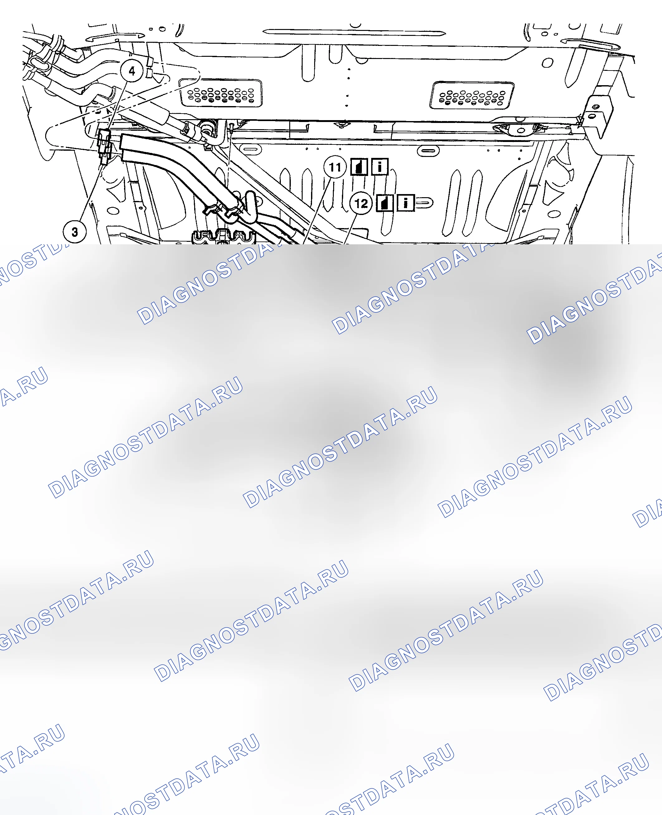 Рис. 172: Демонтаж и монтаж. Ford Explorer III