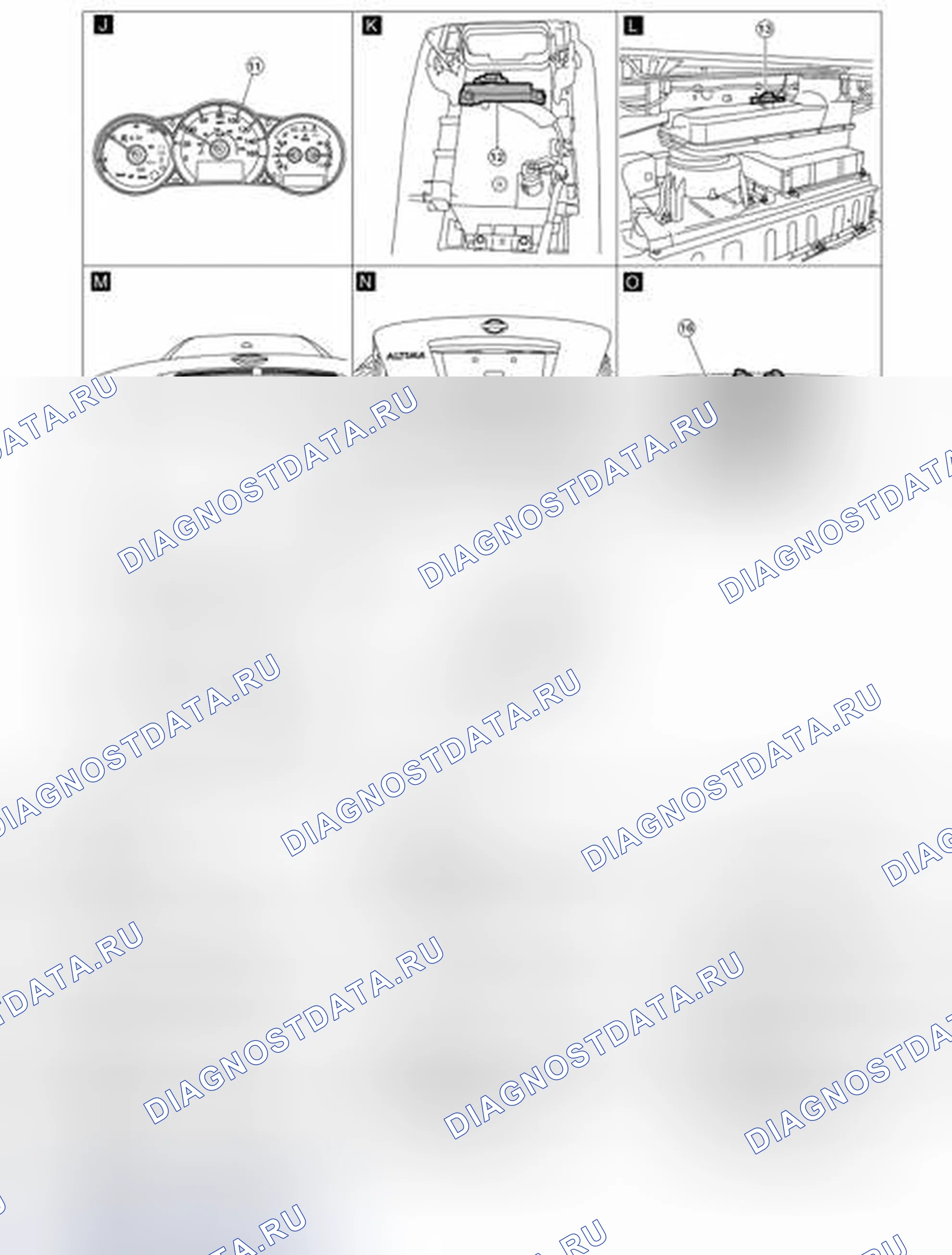 Рис. 1103. Nissan Altima L32 рестайлинг