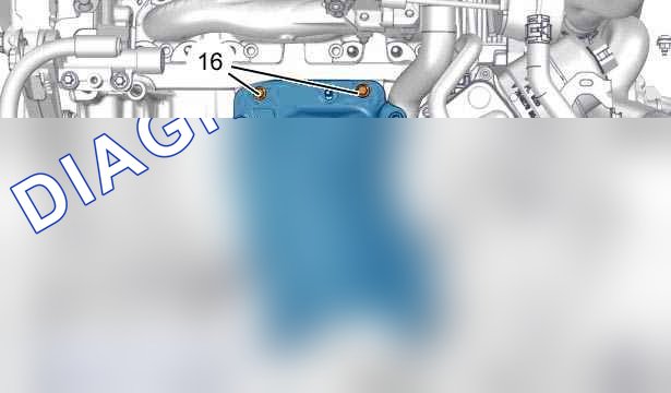 Снятие - Установка: турбокомпрессор — b1bm18td. Citroen C4 Picasso I