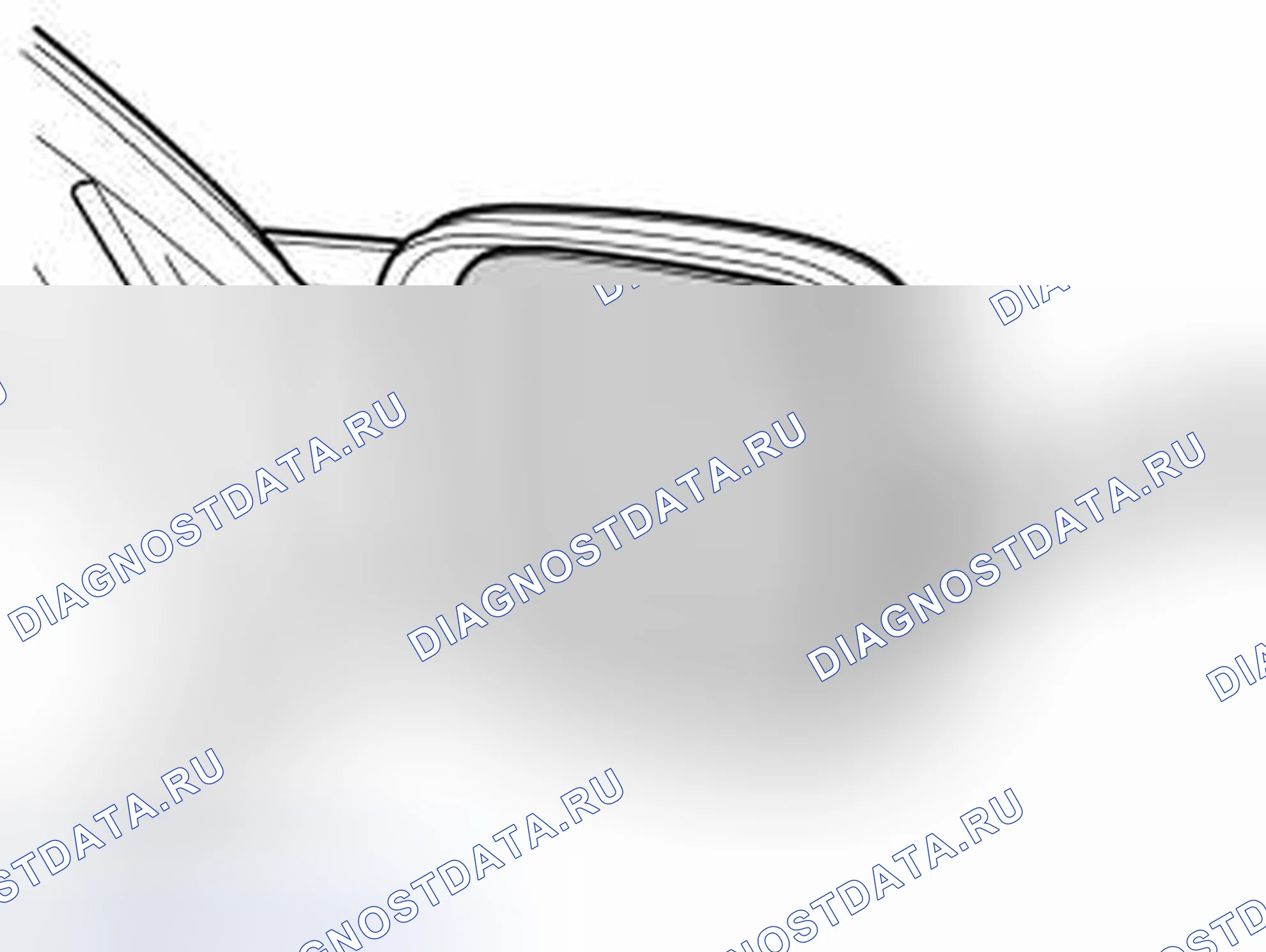 Рис. 52: ДВЕРНЫЕ ЗЕРКАЛА. Volvo XC90 I рестайлинг