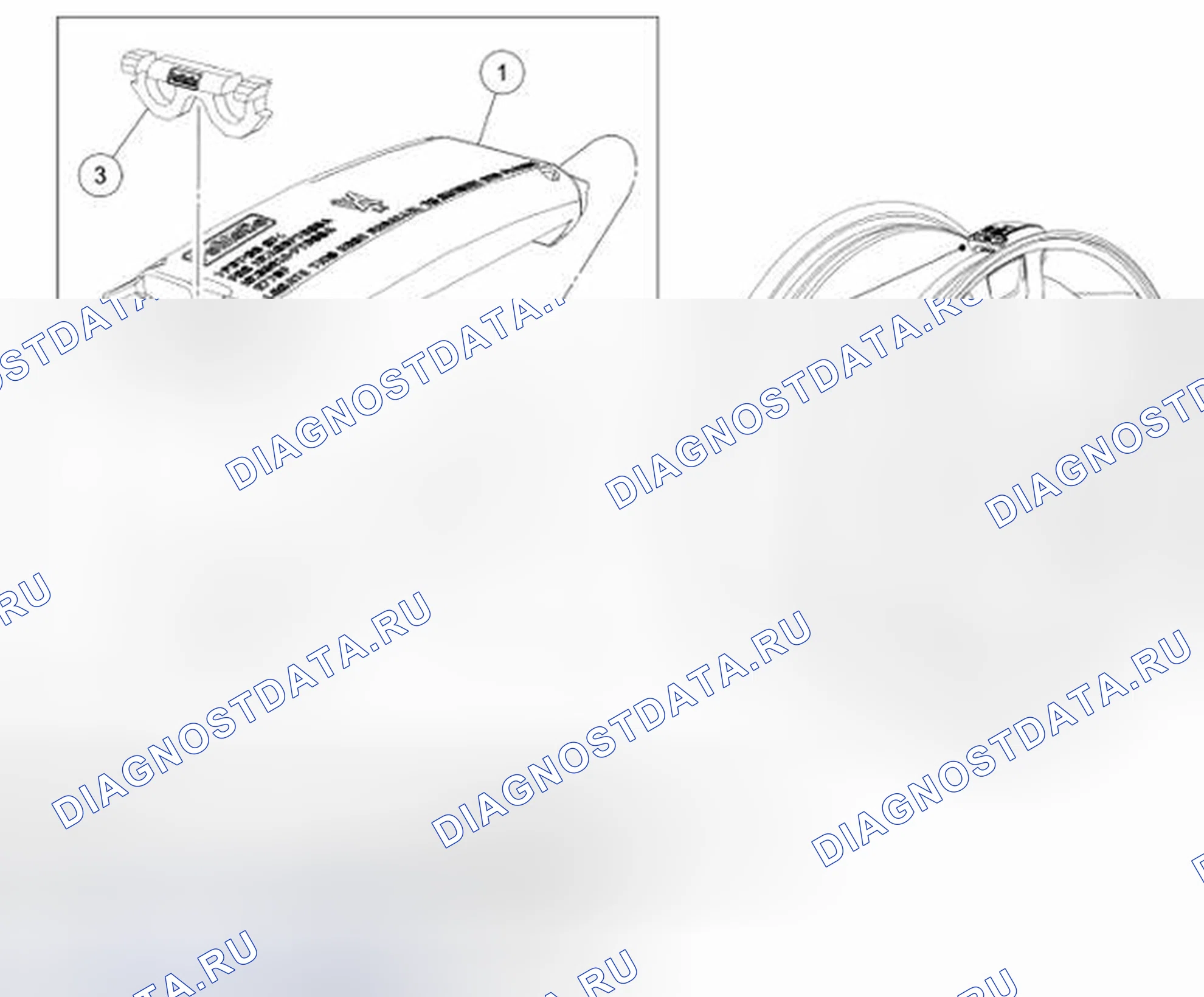 Рис. 5: Датчик системы контроля давления в шинах (TPMS). Hyundai Matrix I рестайлинг