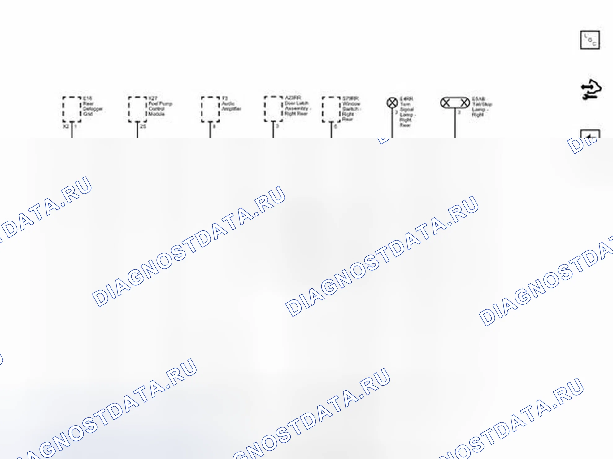 Рис. 57: Схемы подключения G400 и G402. Chevrolet Cruze I рестайлинг