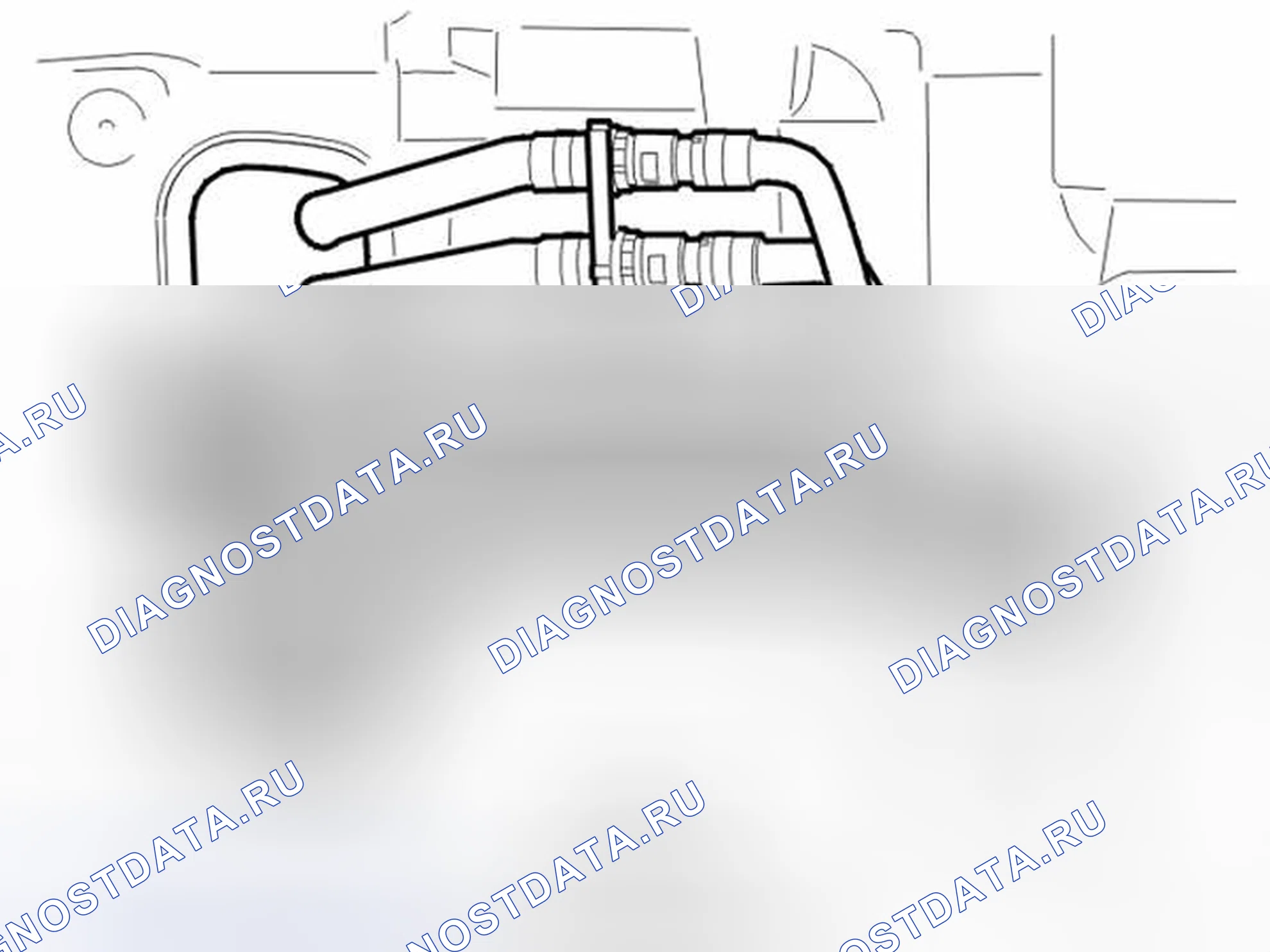 Рис. 75: ДЕМОНТАЖ ТЕПЛООТРАЖАЮЩЕЙ ПЛАСТИНЫ ДЛЯ ПАНЕЛИ КАПОТА. Volvo V50 I