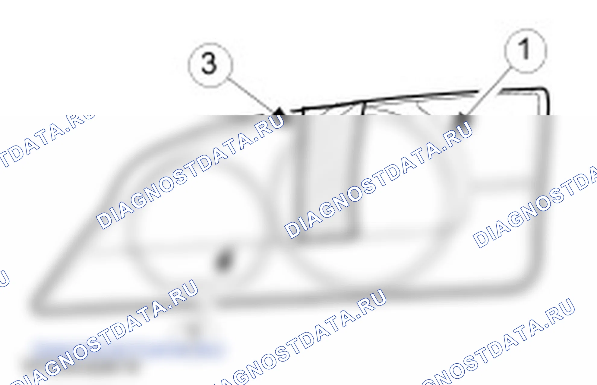Закрывание участков фар. Ford Mondeo III
