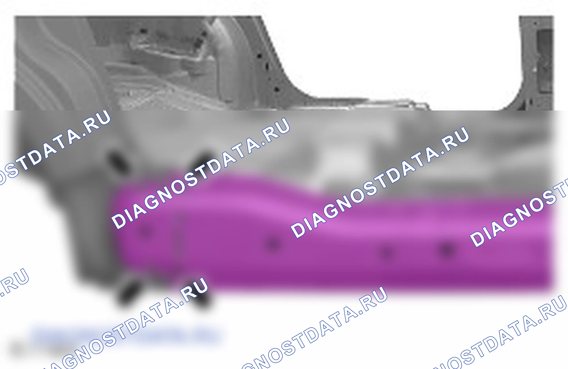 Как снять и установить внутреннее усиление панели нижней обвязки. Ford S-MAX I