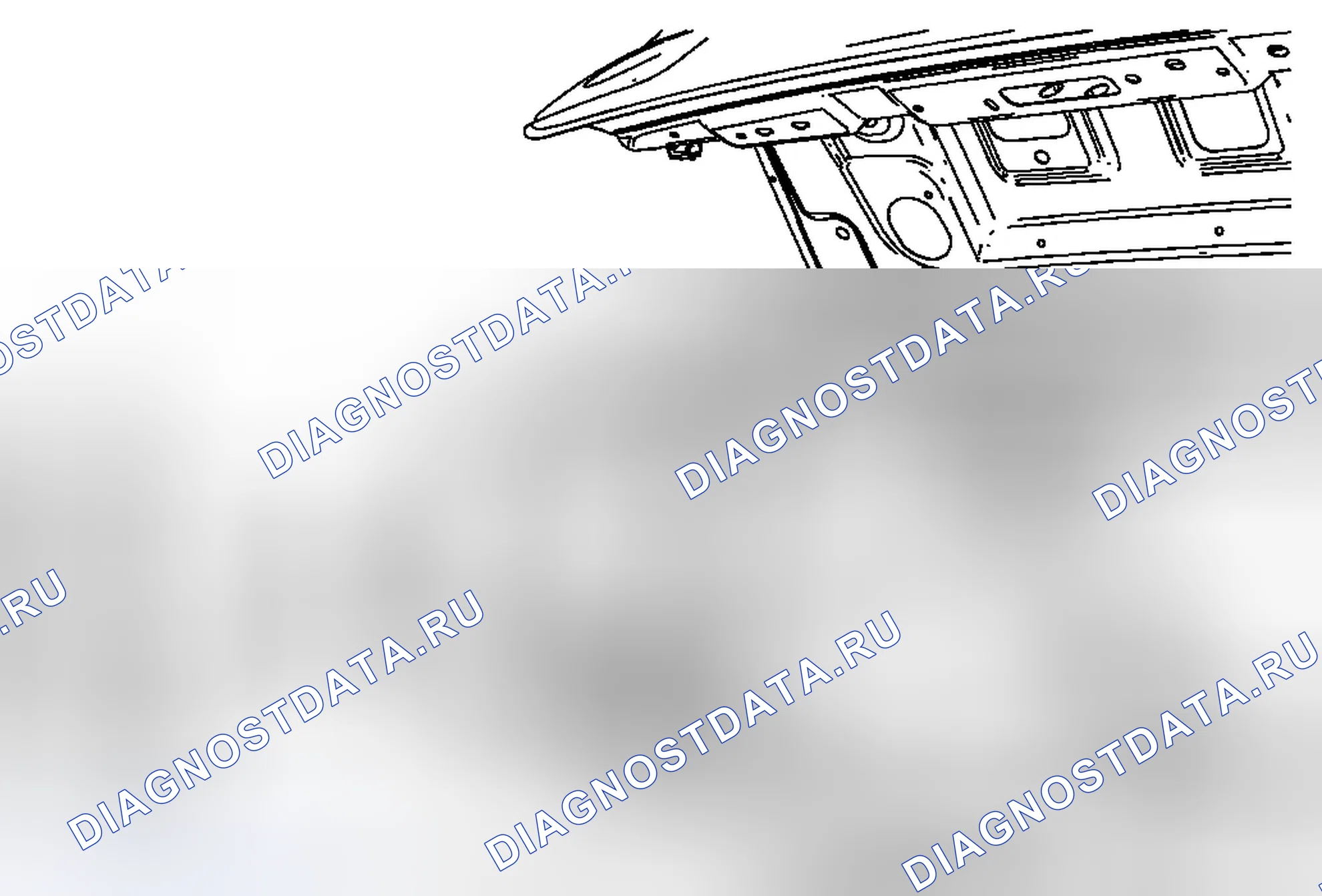 Рис. 40: Замена задней лампы (LTZ). Chevrolet Malibu VIII
