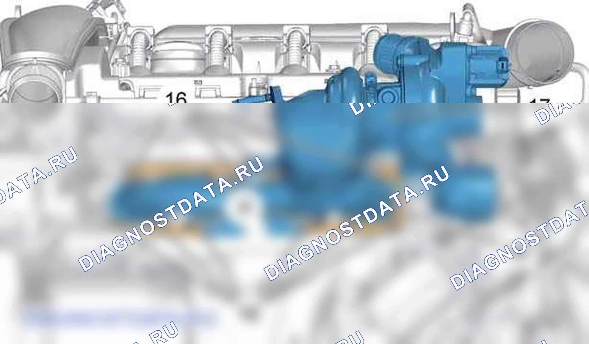 Снятие - установка: турбокомпрессор — b1hg09bd. Citroen C4 L I