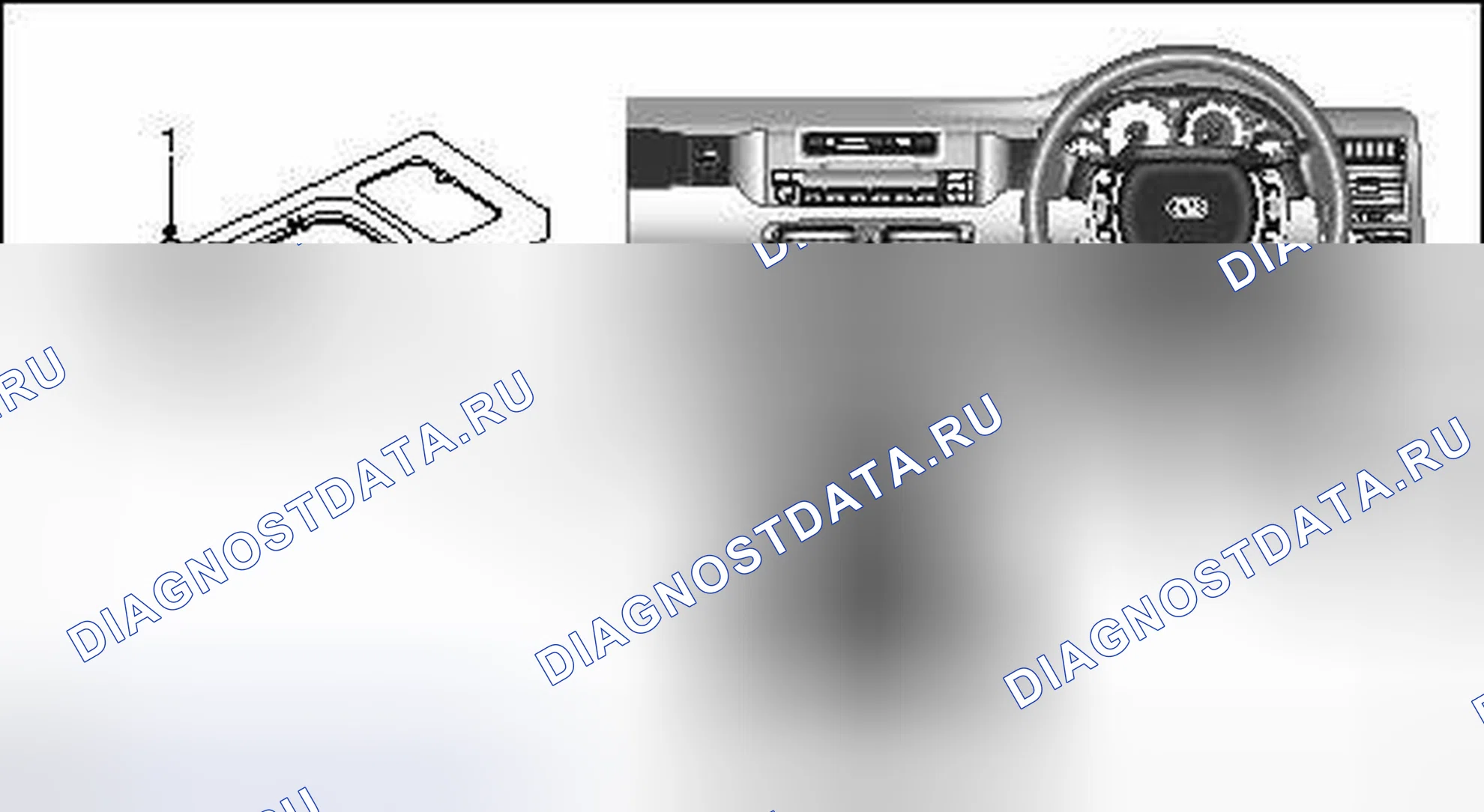 Рис. 10: Переключатель HDC. Land Rover Range Rover L322