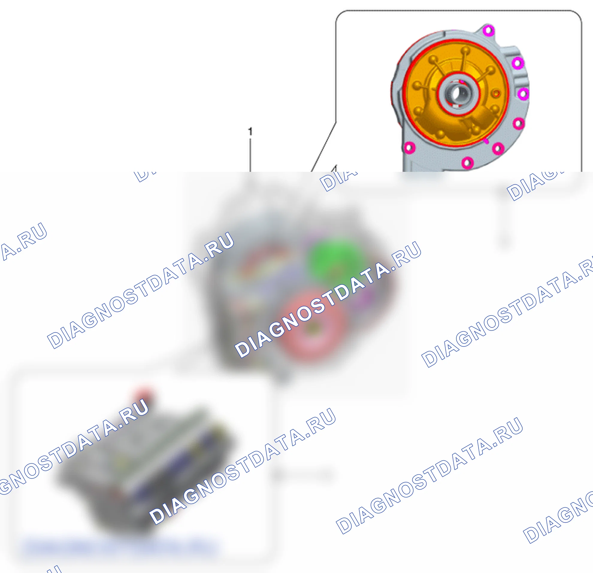 Компоненты и их расположение. Hyundai Santafe Sport DMA