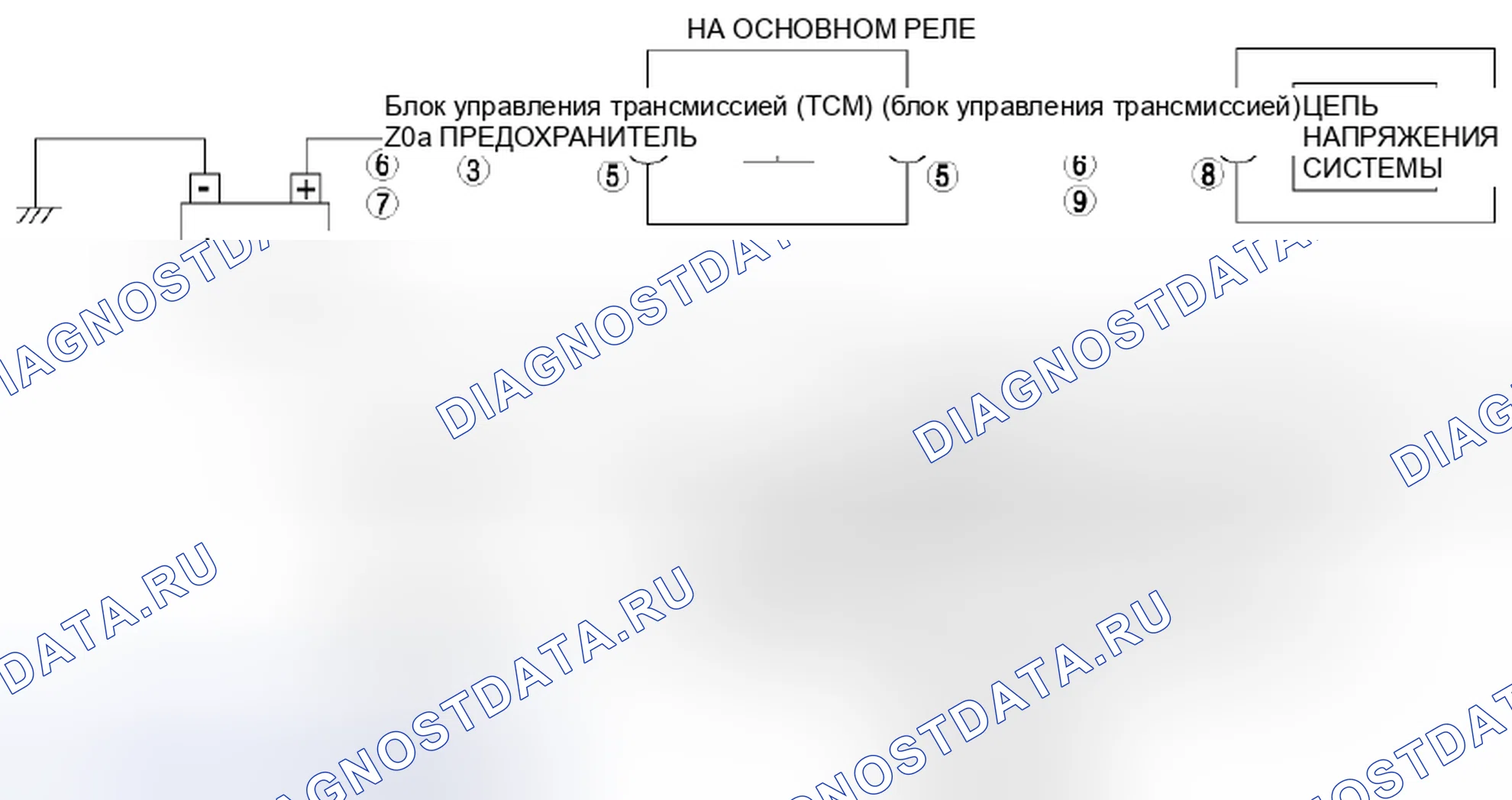 Рис. 531: расшифровка кода ошибки P0884:00 [хтагх1] FS5A-EL. Mazda 5 II