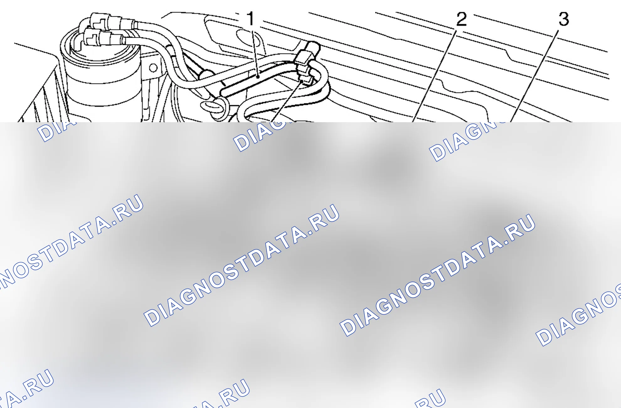 Замена возвратного топливопровода насоса высокого давления (Z13DTJ). Opel Corsa D