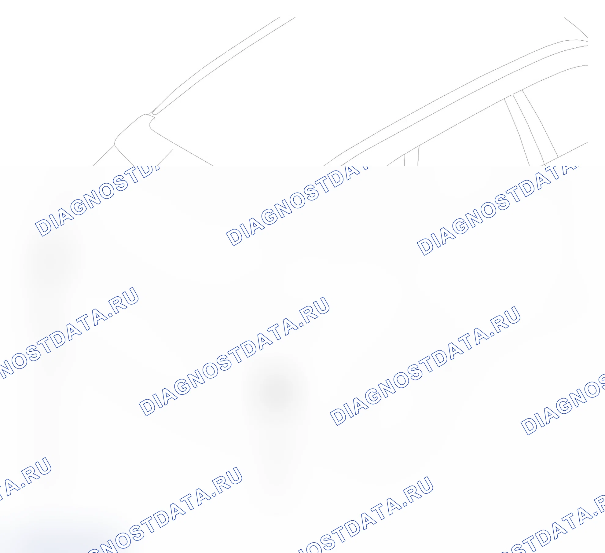 Схема расположения боковых и задних вспомогательных системы — Haval Xiaolong-Max. Haval Xiaolong Max I