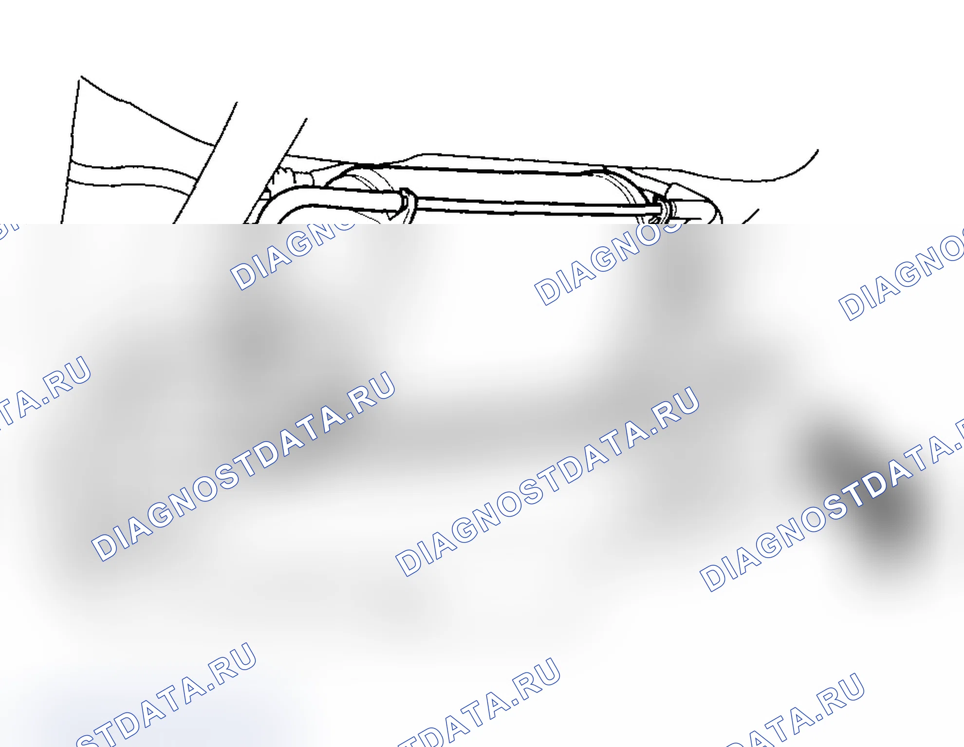 Рис. 187: Испытание запорного клапана вентиляционного отверстия EVAP. Acura RSX I