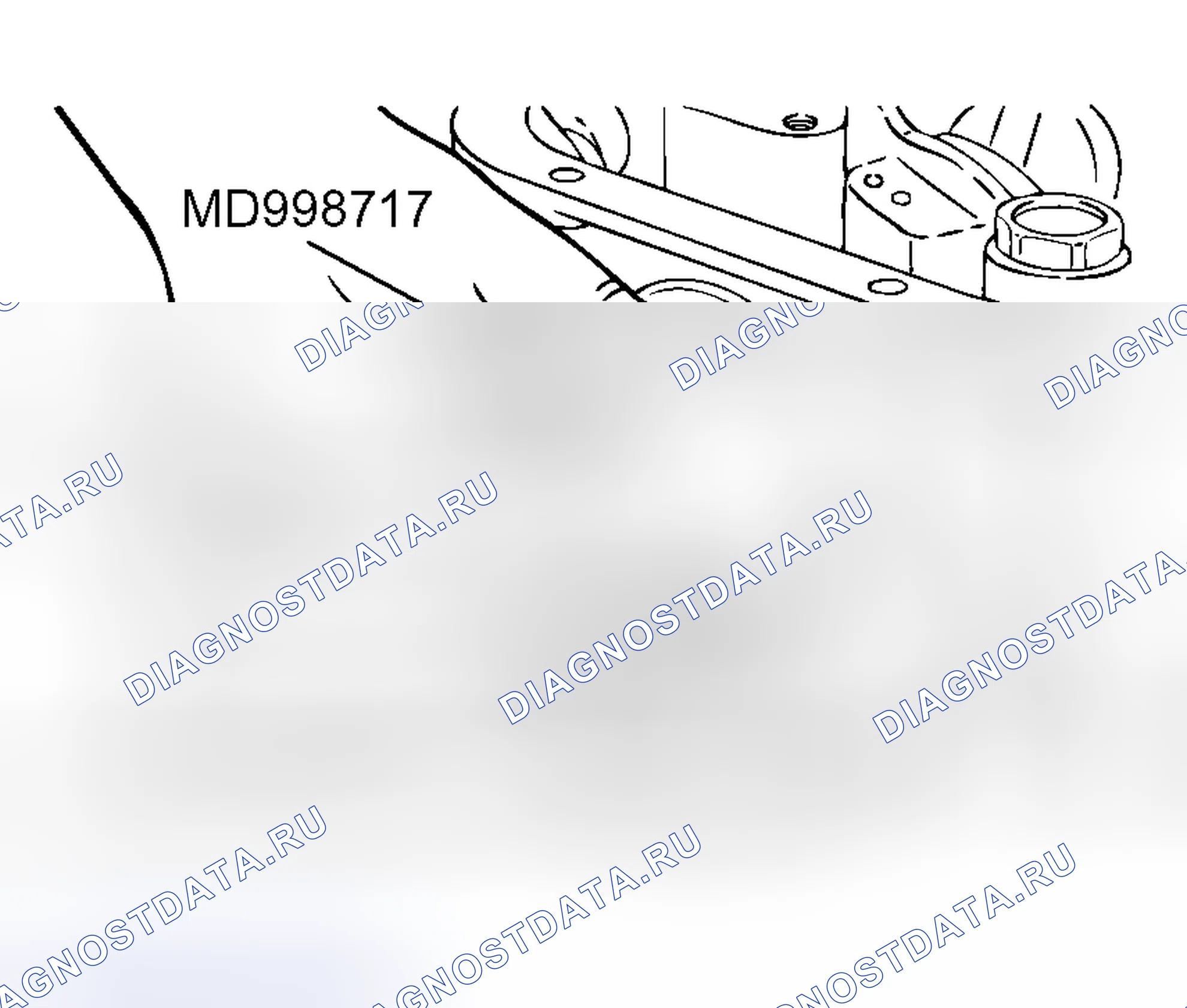 Рис. 453: > > C < < МОНТАЖ МАСЛЯНОГО УПЛОТНЕНИЯ. Mitsubishi Lancer IX рестайлинг